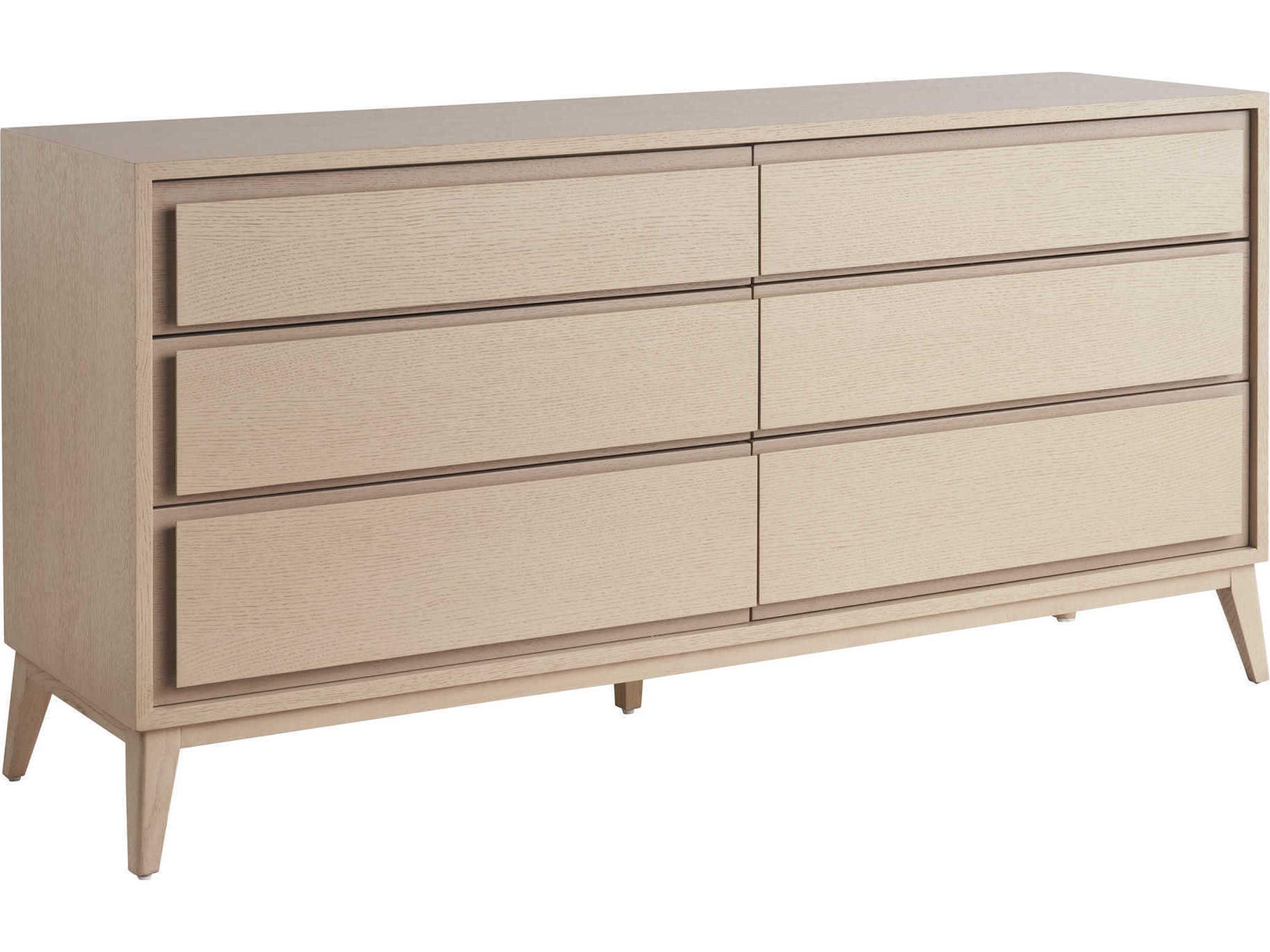Sunset Key Latham 6-Drawer Double Dresser in Sand Drift Finish