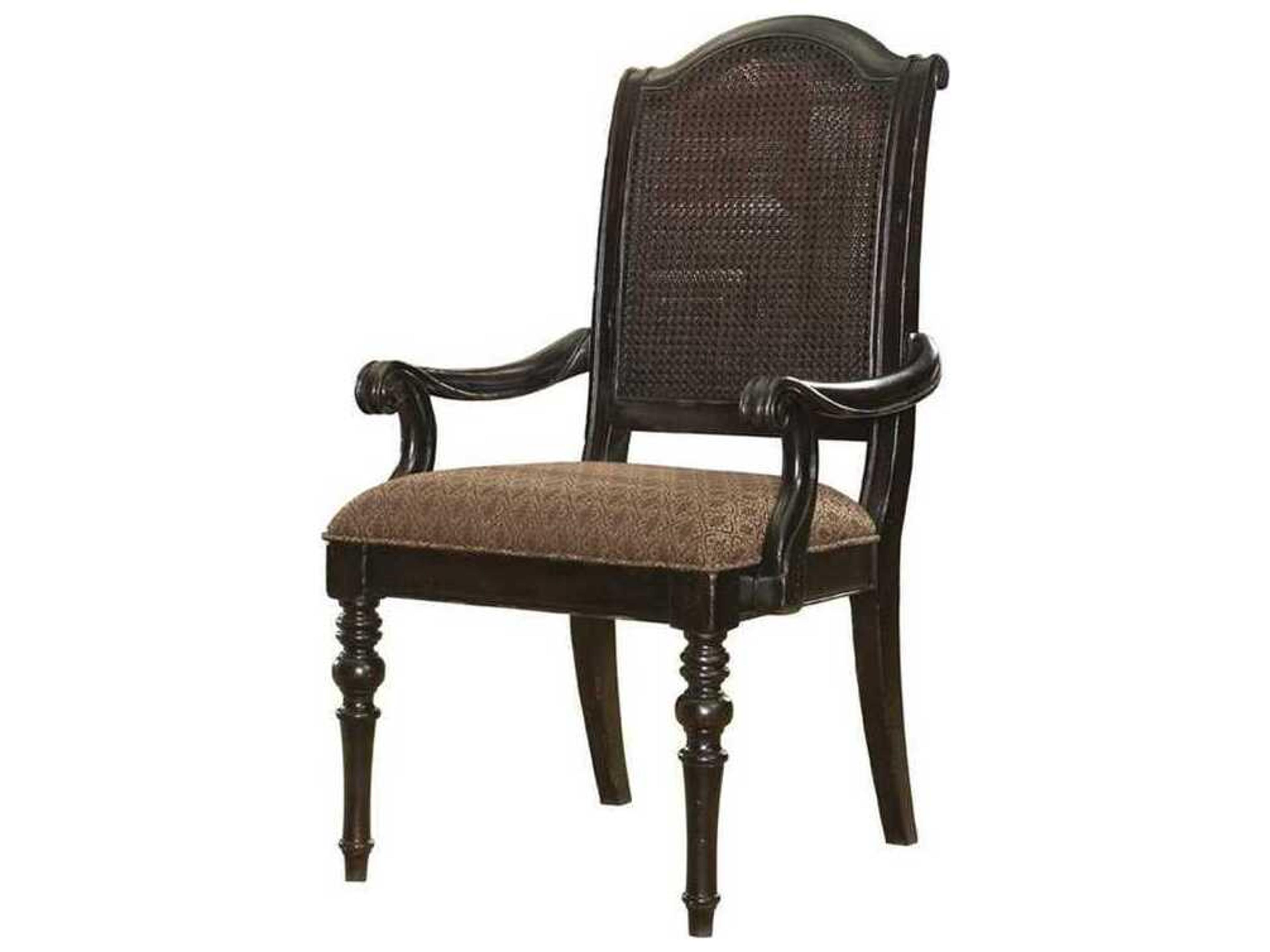 Tommy Bahama Kingstown Brown Upholstered Arm Dining Chair