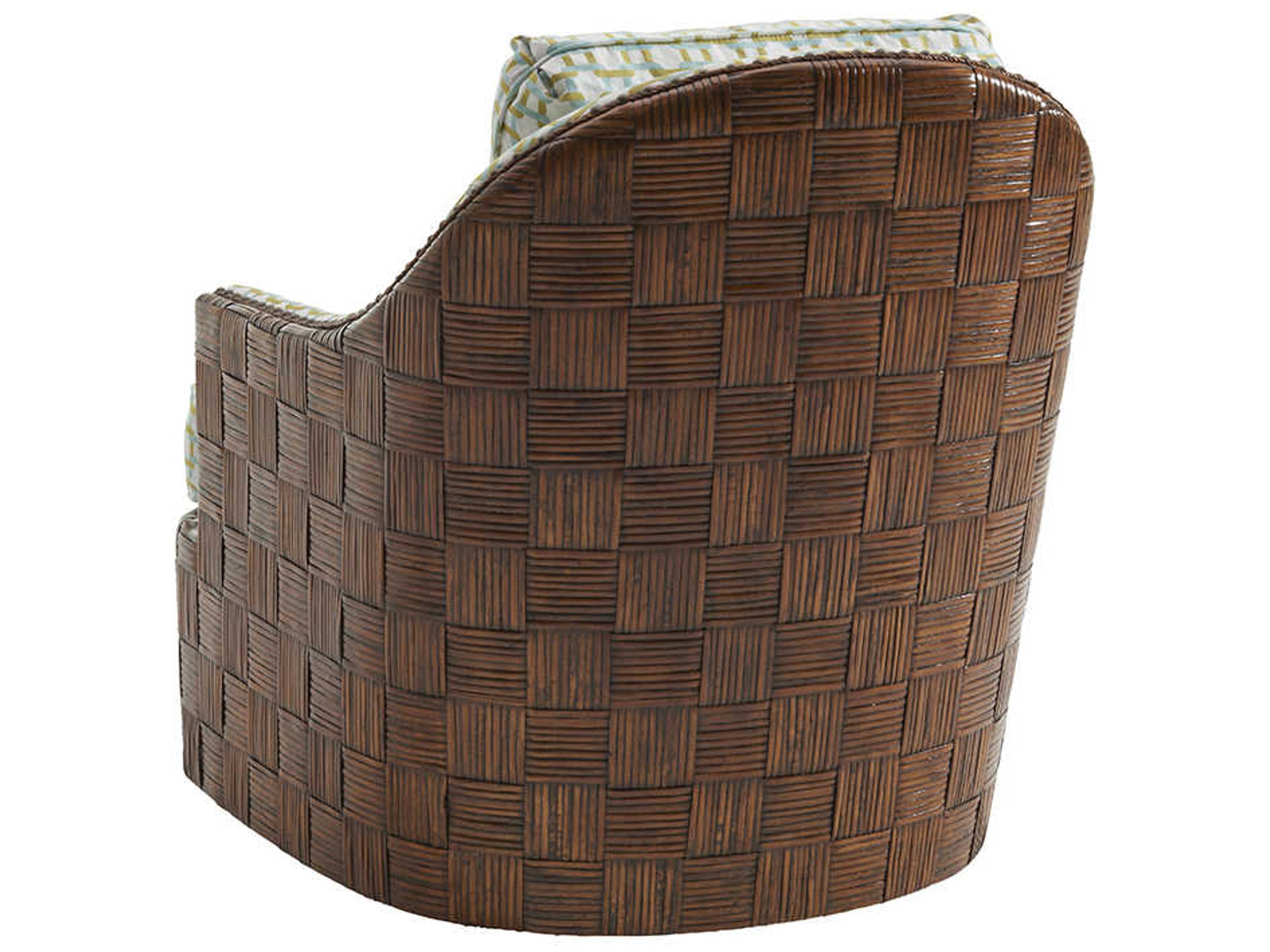Tommy Bahama Island Fusion Swivel Fabric Accent Chair