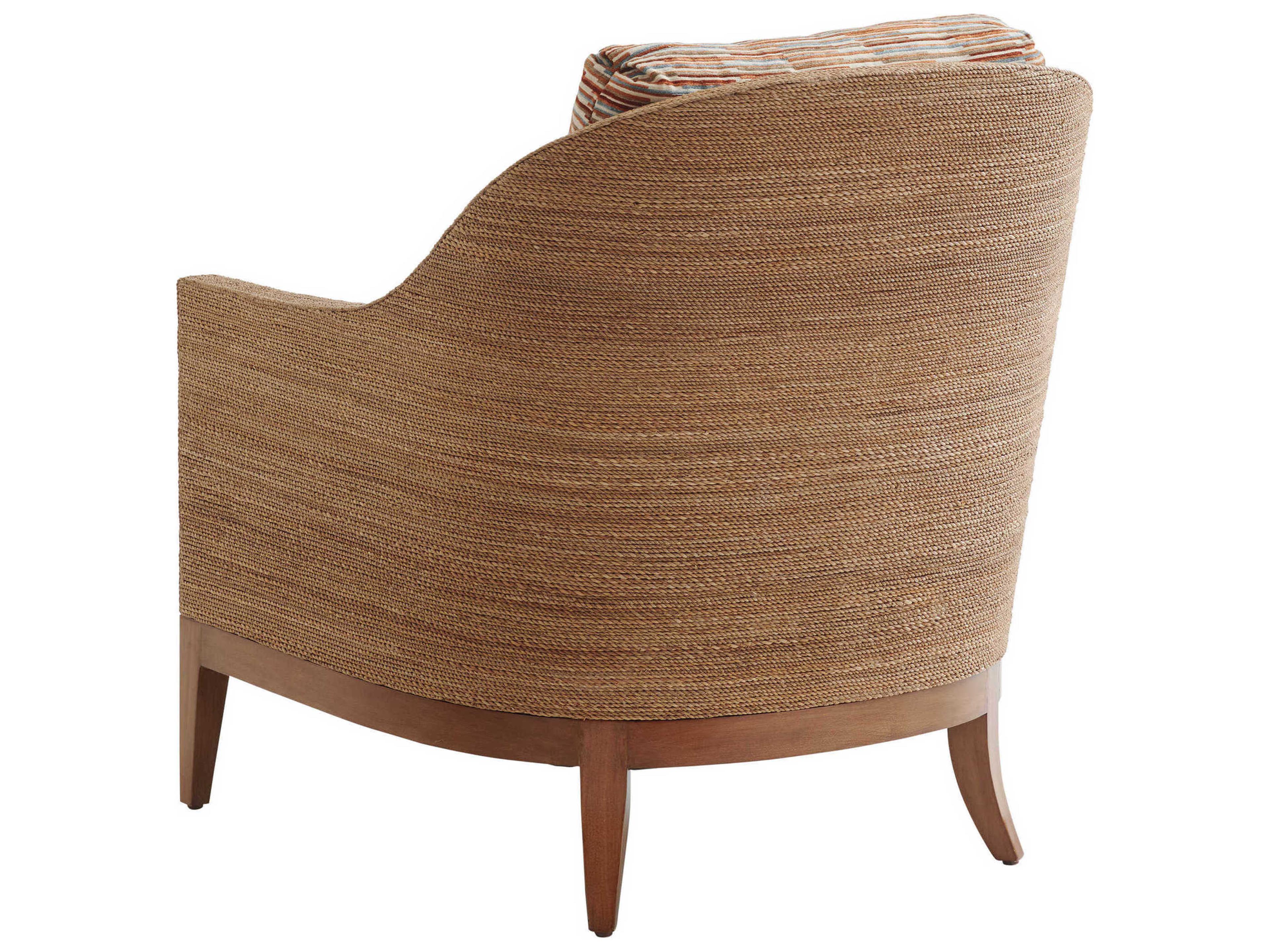 Tommy Bahama Palm Desert Brown Fabric Glendale Accent Chair