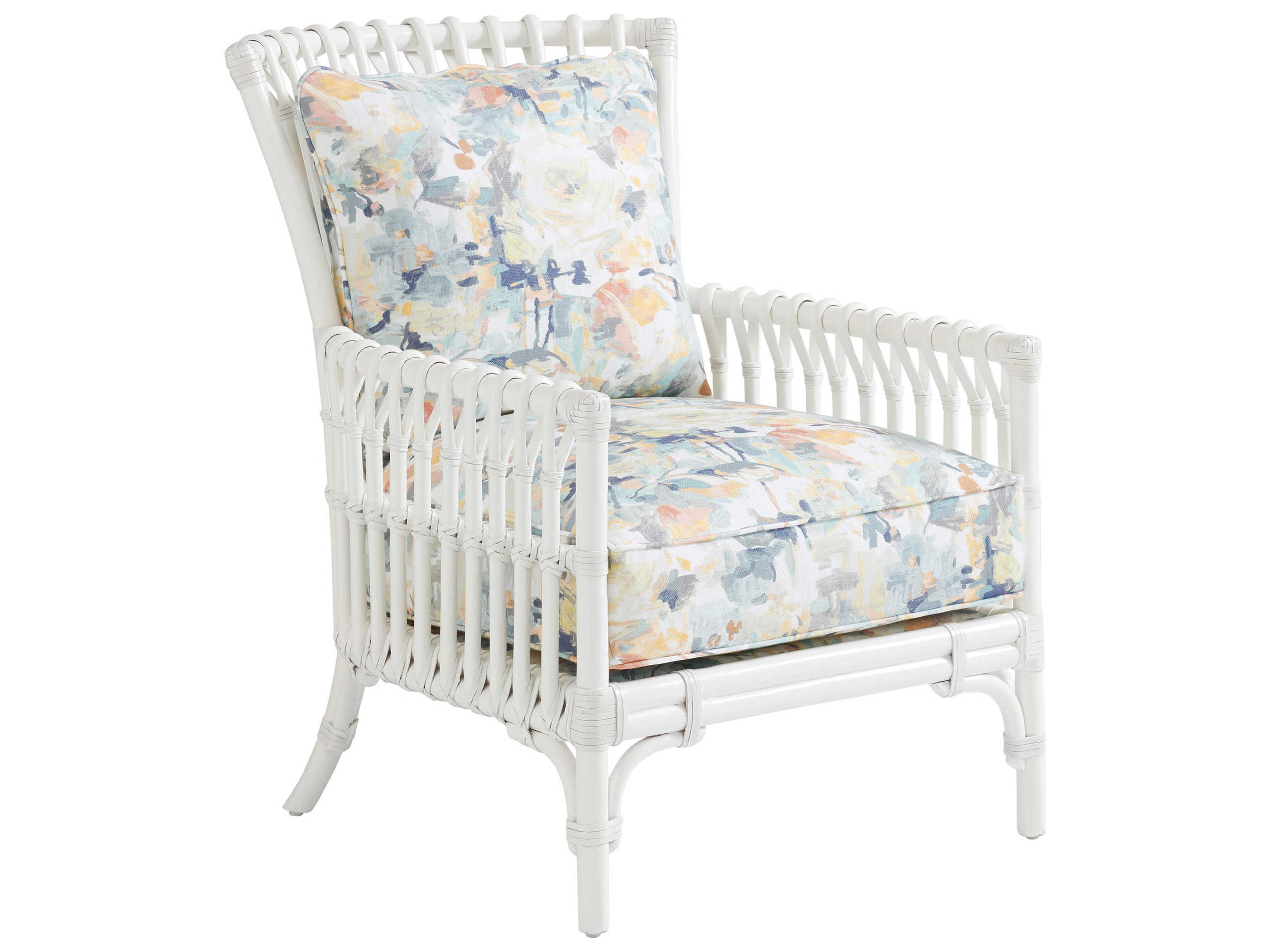 Ocean Breeze Fabric Accent Chair