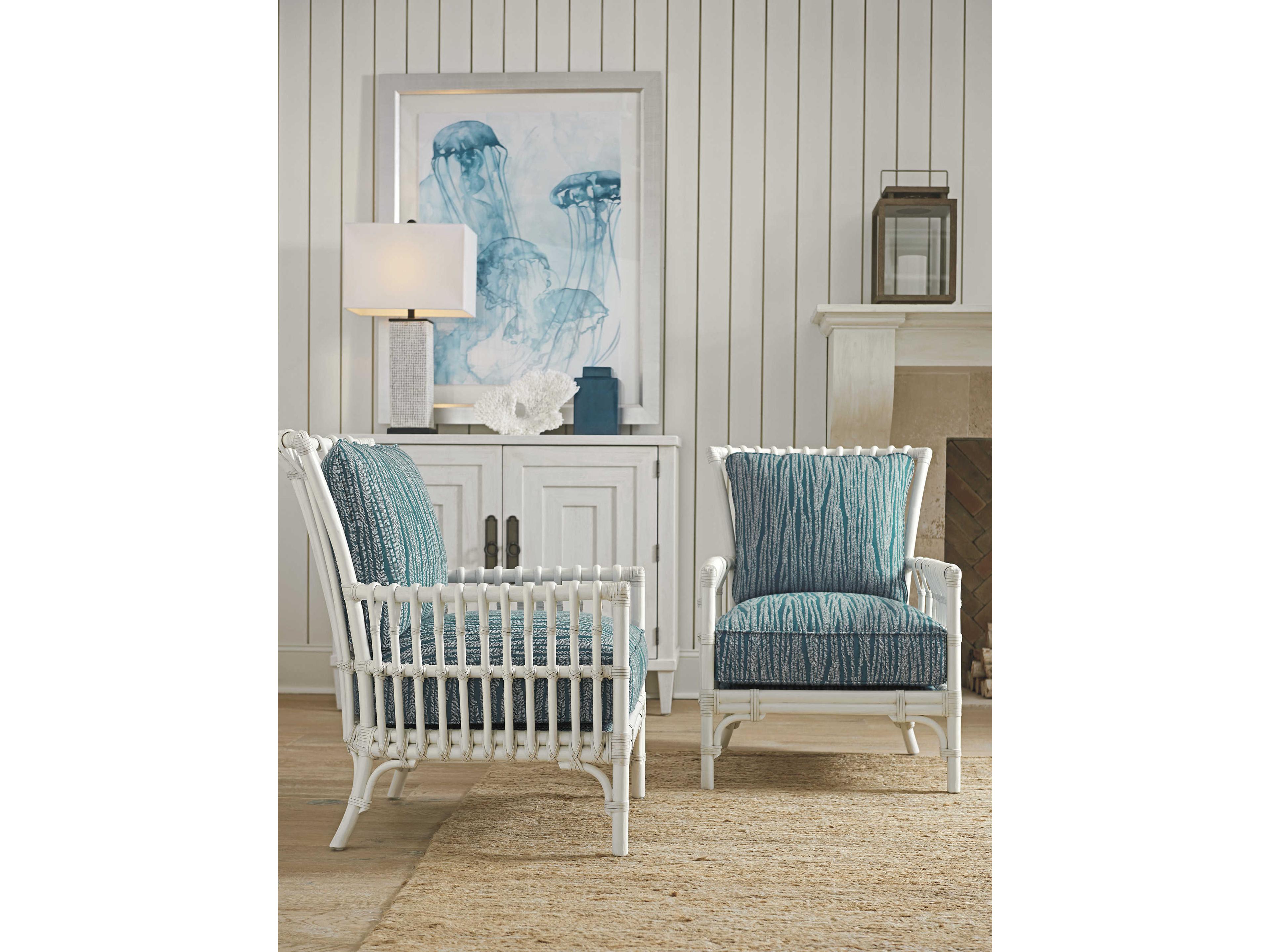 Tommy Bahama Ocean Breeze Fabric Accent Chair
