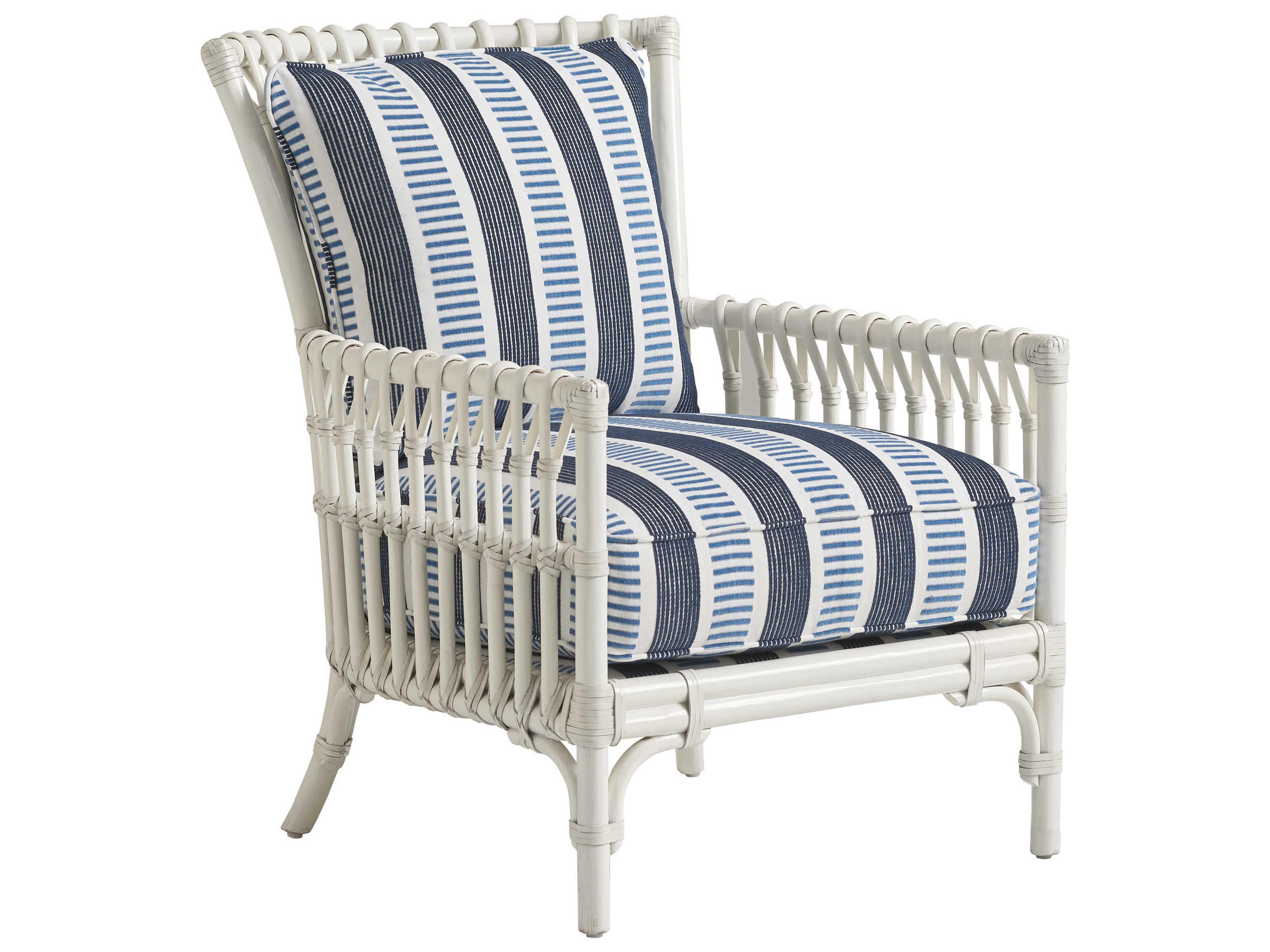 Ocean Breeze Fabric Accent Chair
