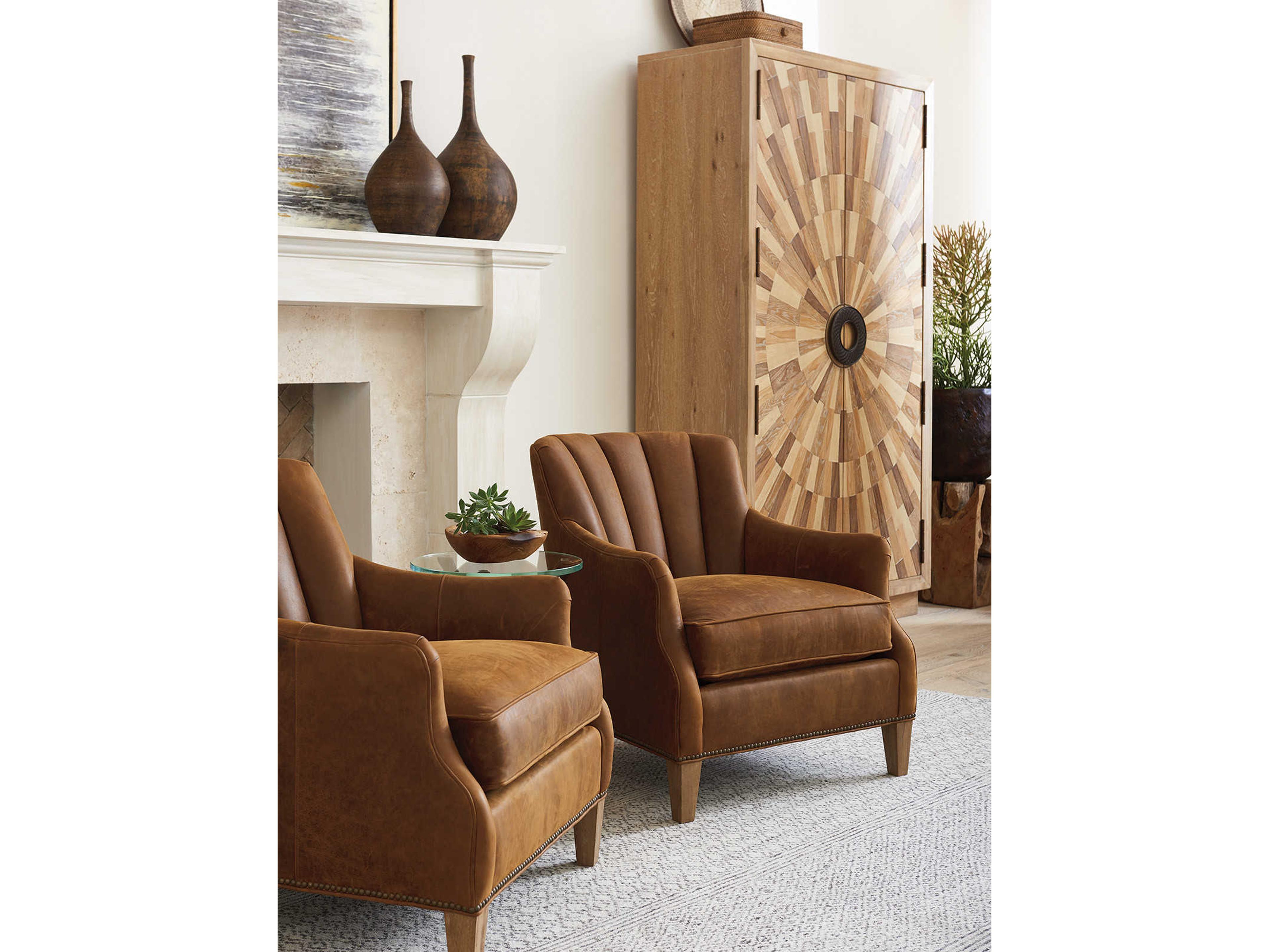 Tommy Bahama Los Altos Leather Accent Chair