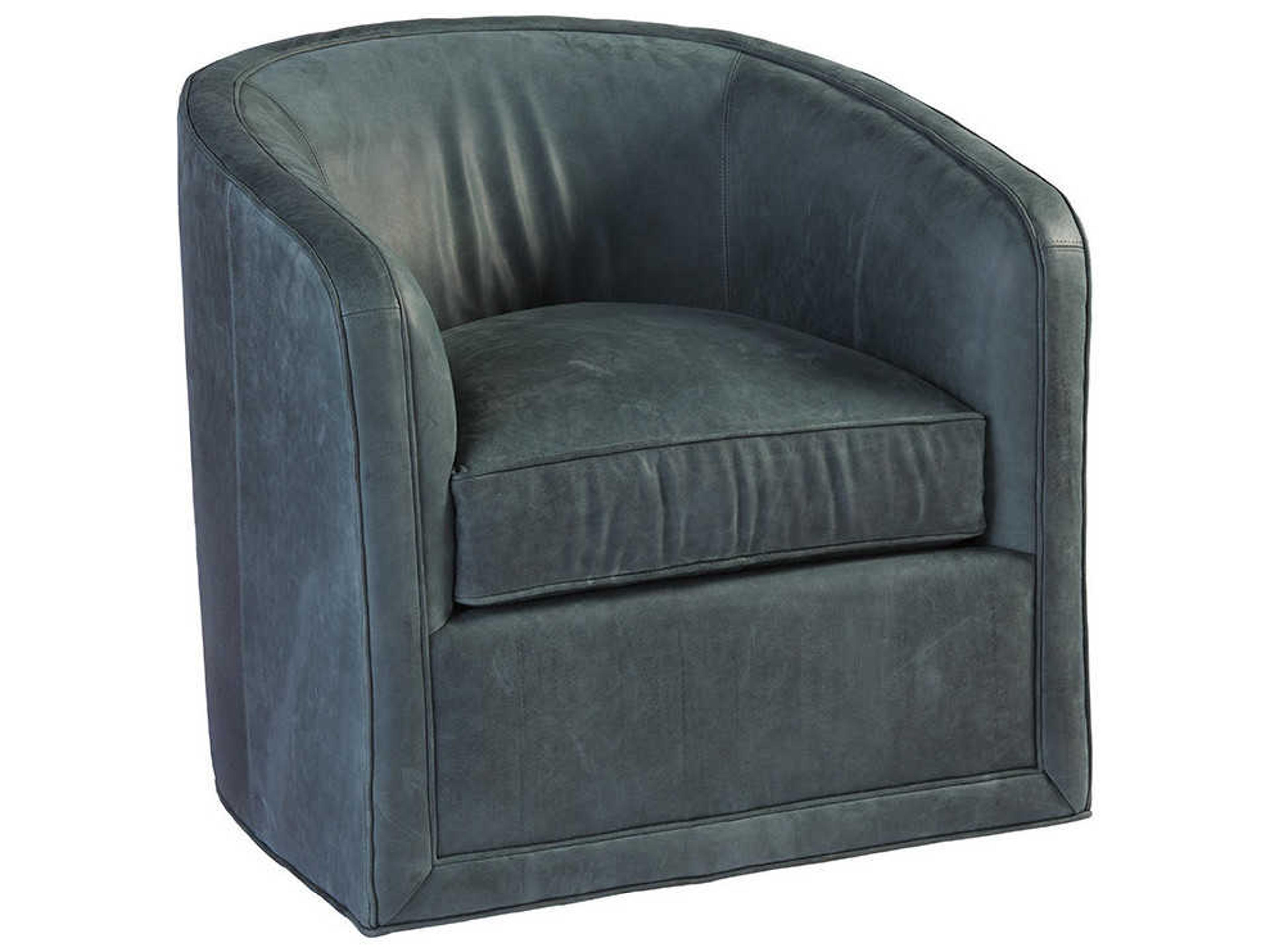 Los Altos Swivel Leather Accent Chair