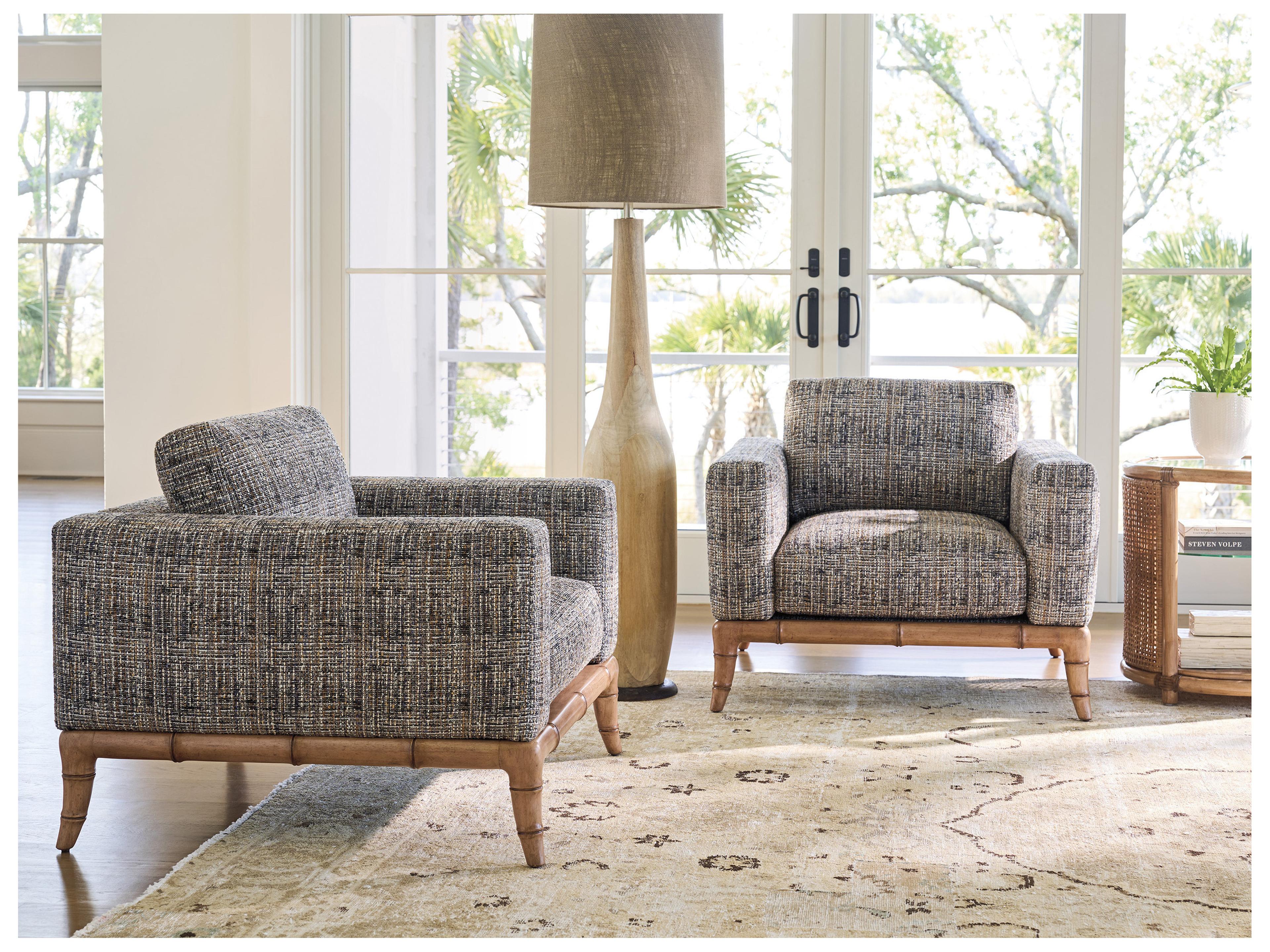 Tommy Bahama Key Biscayne Gray Accent Chair