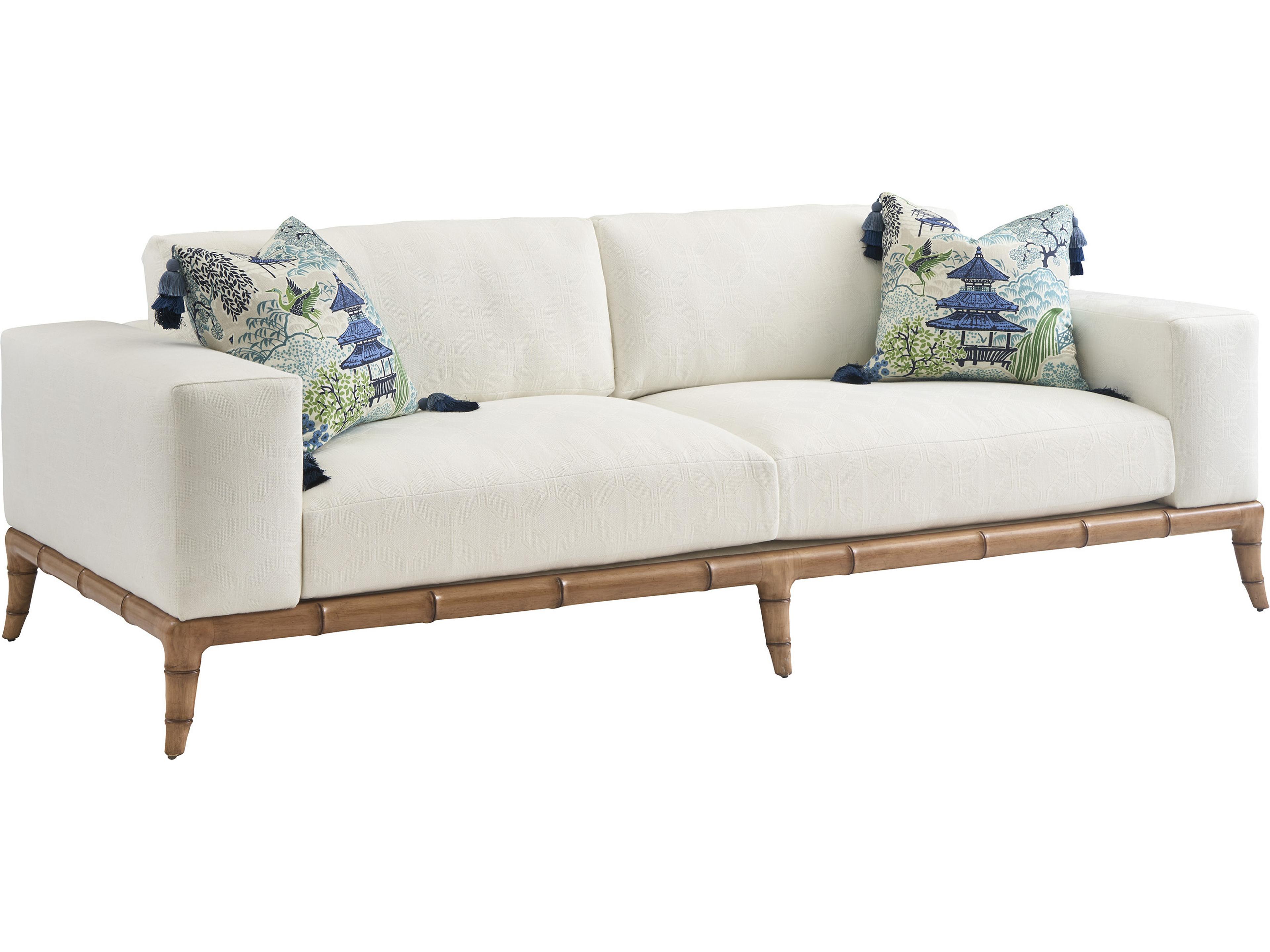 Key Biscayne White Upholstered Sofa