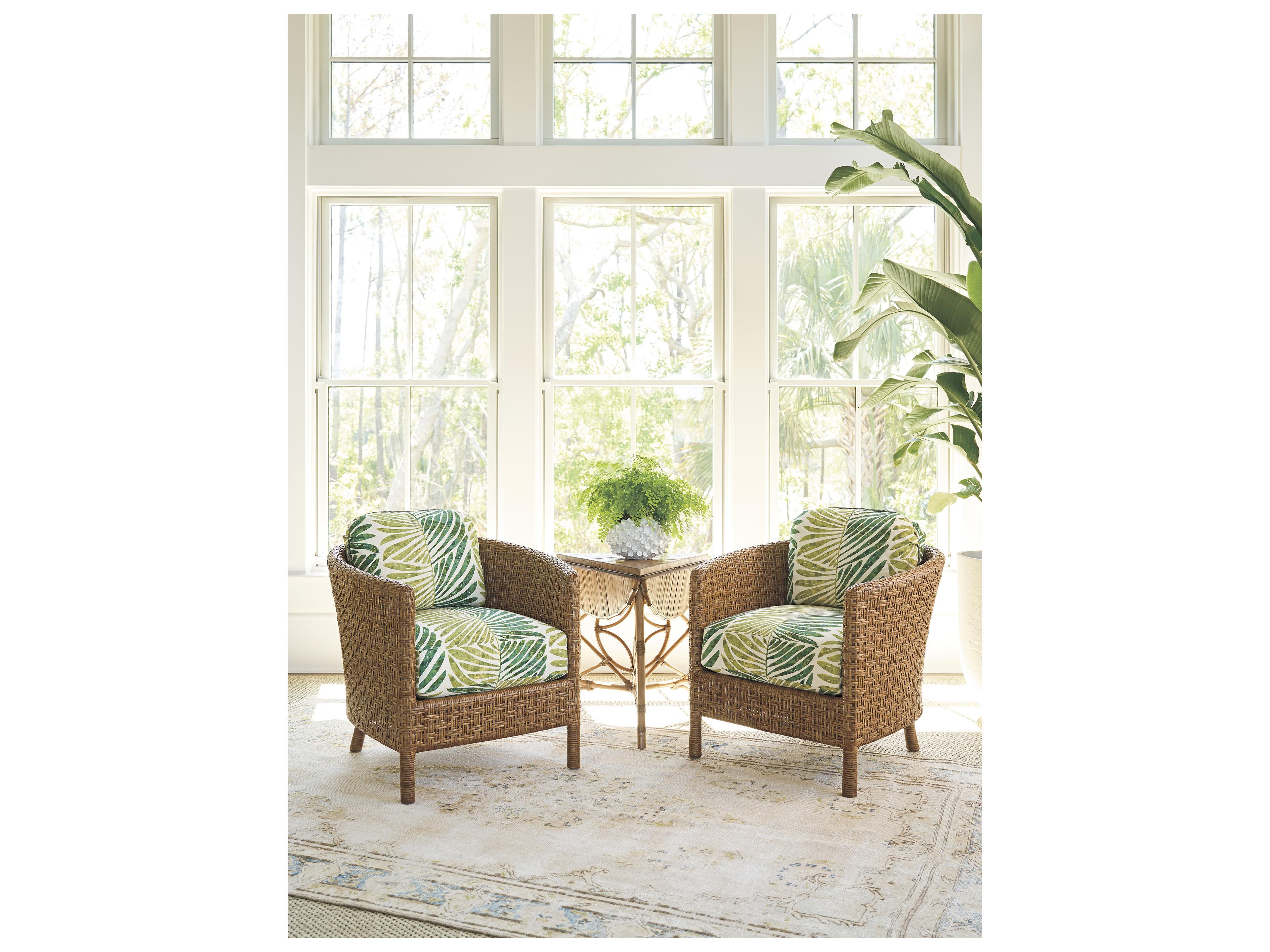 Tommy Bahama Key Biscayne Green Accent Chair