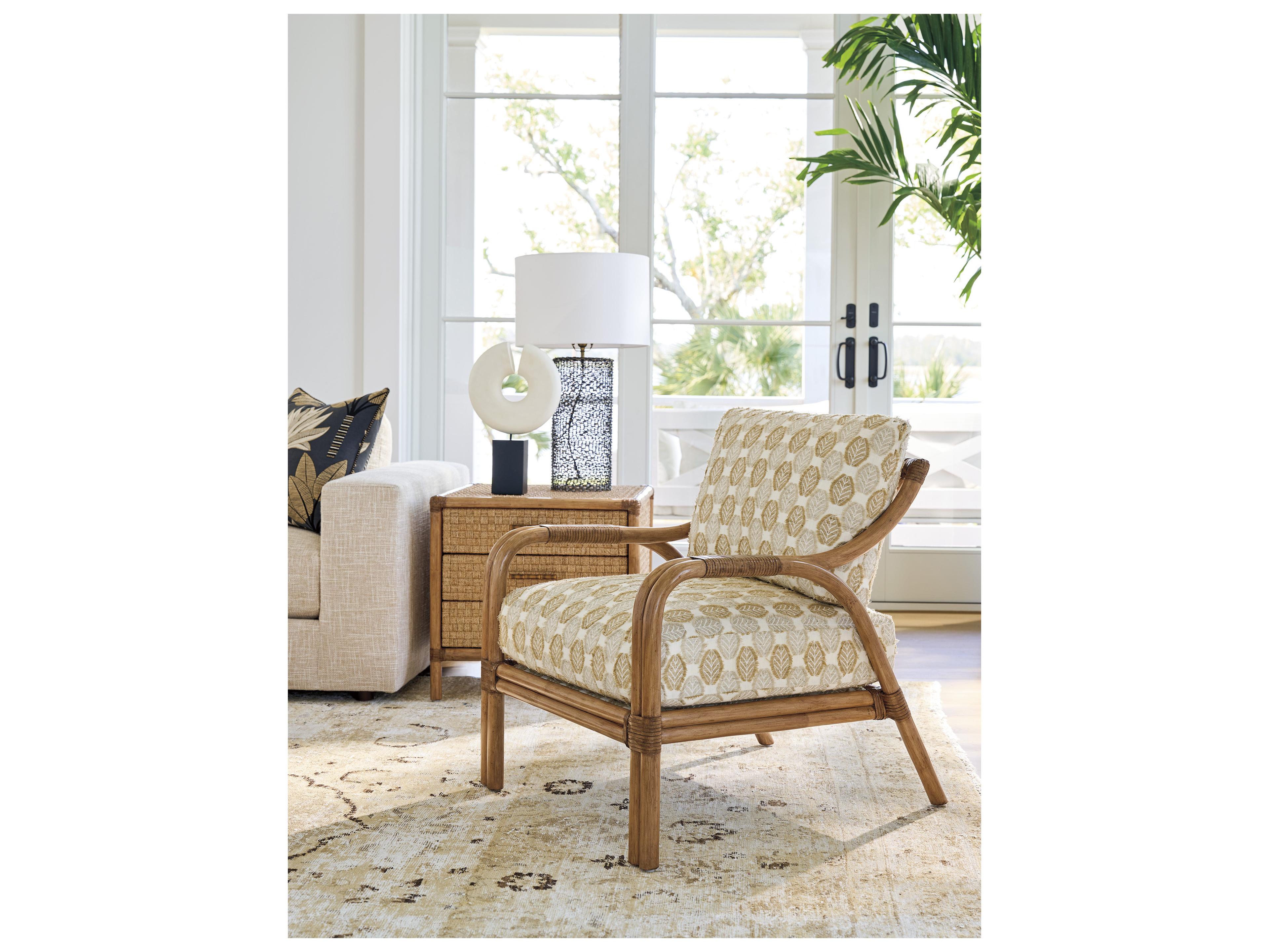 Tommy Bahama Key Biscayne Tan Accent Chair