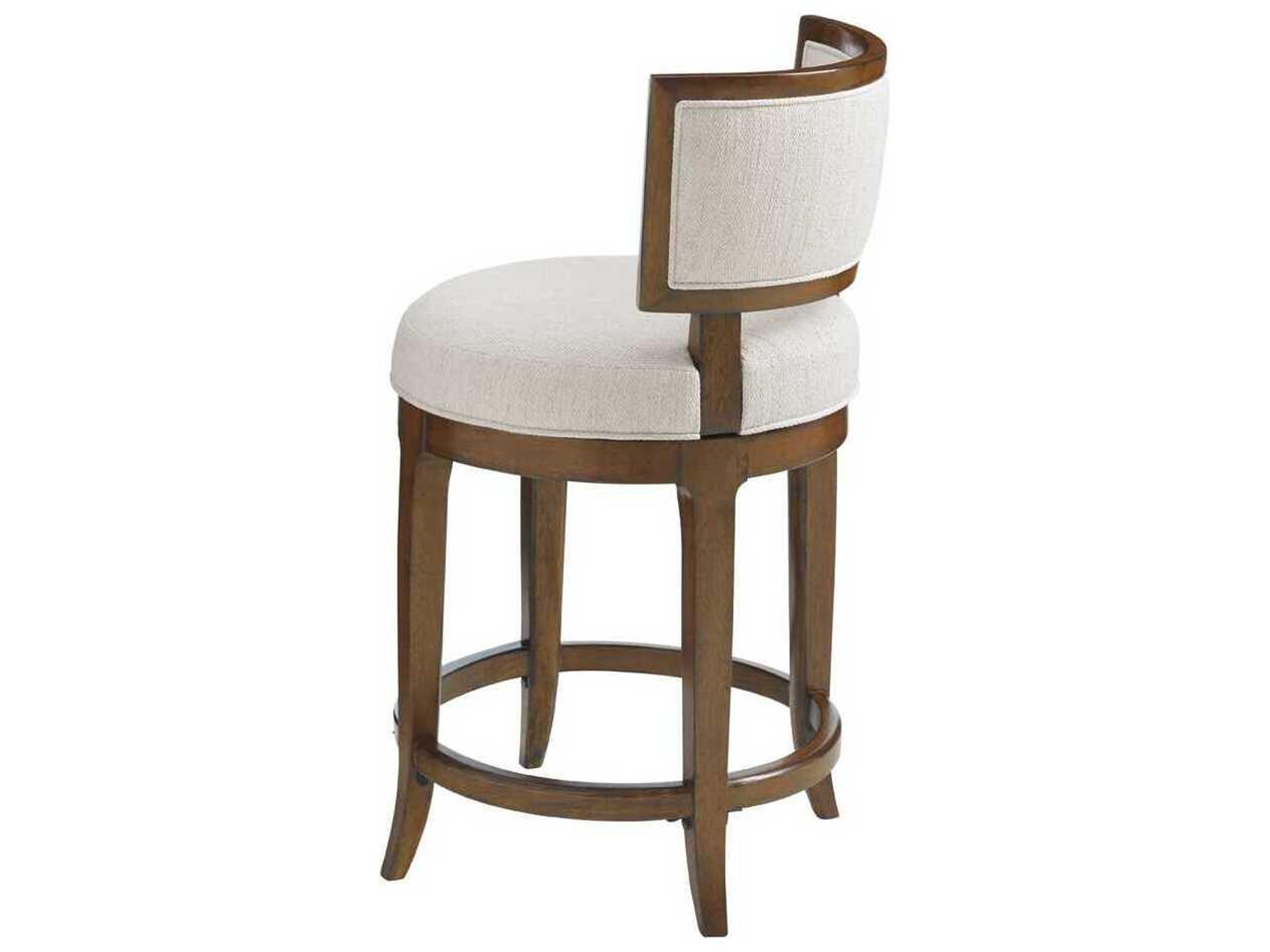 Tommy Bahama Island Fusion Sebana Upholstered Swivel Counter Stool