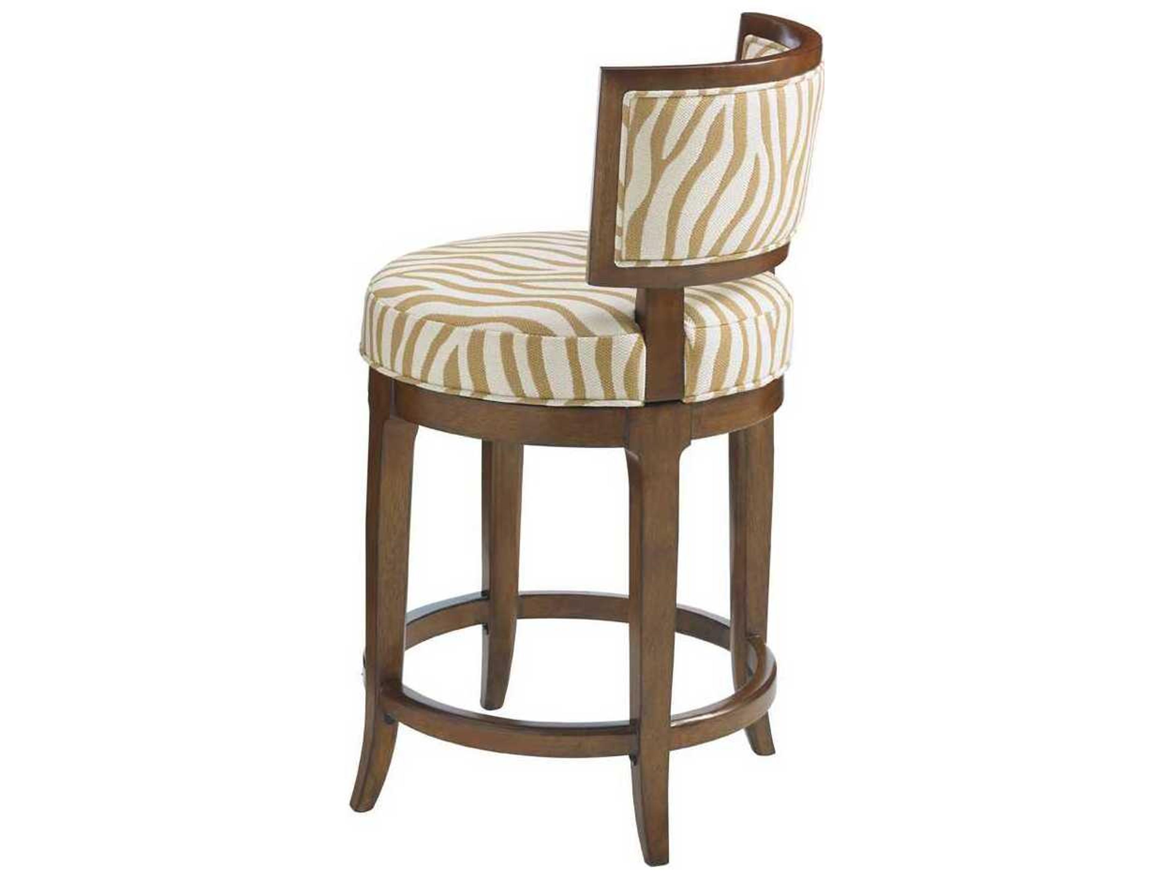 Tommy Bahama Island Fusion Sebana Upholstered Swivel Counter Stool