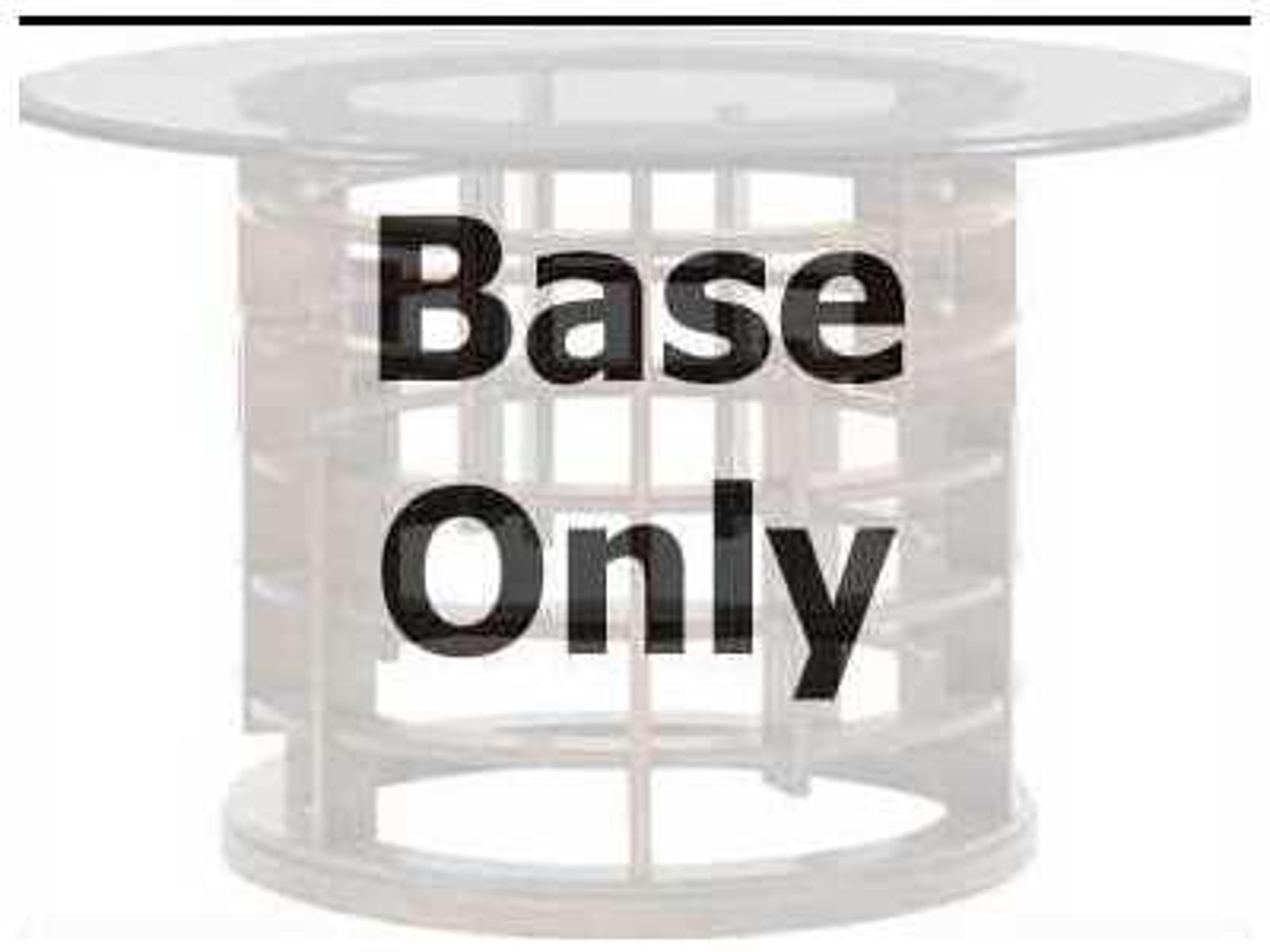 Island Fusion Meridien Round Dining Table Base