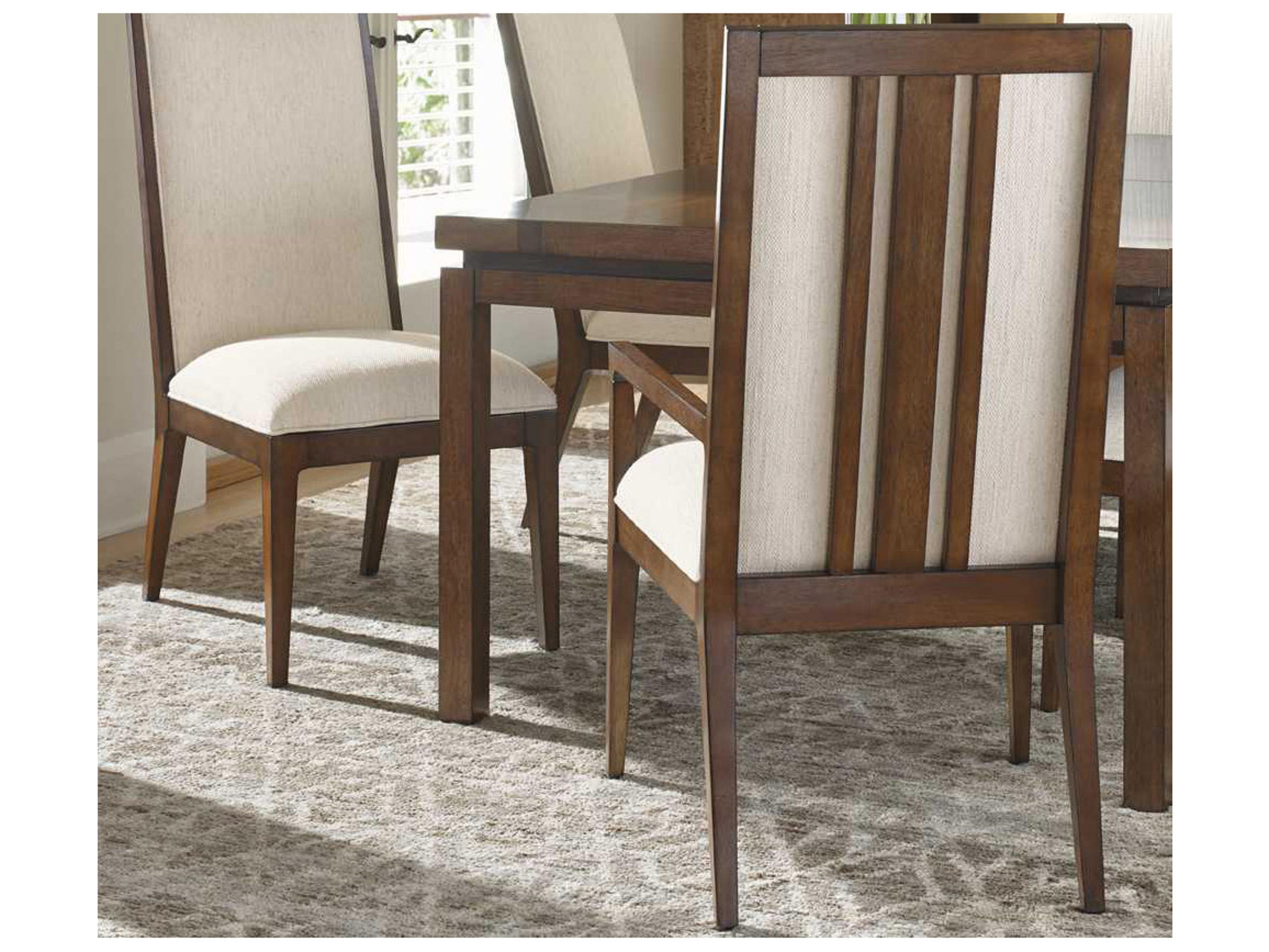 Tommy Bahama Island Fusion Natori Slat Back Dining Arm Chair