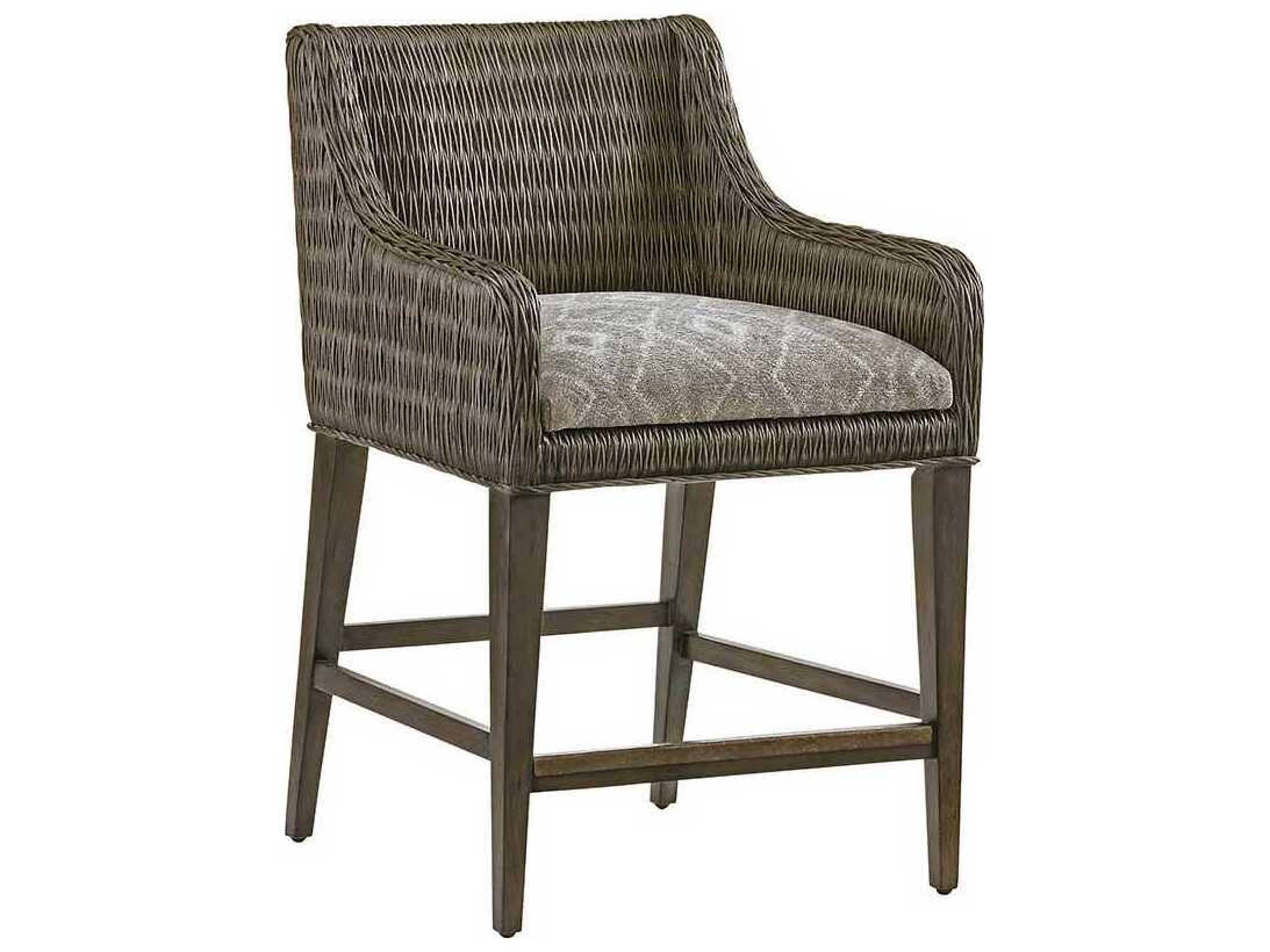Cypress Point Turner Woven Counter Stool