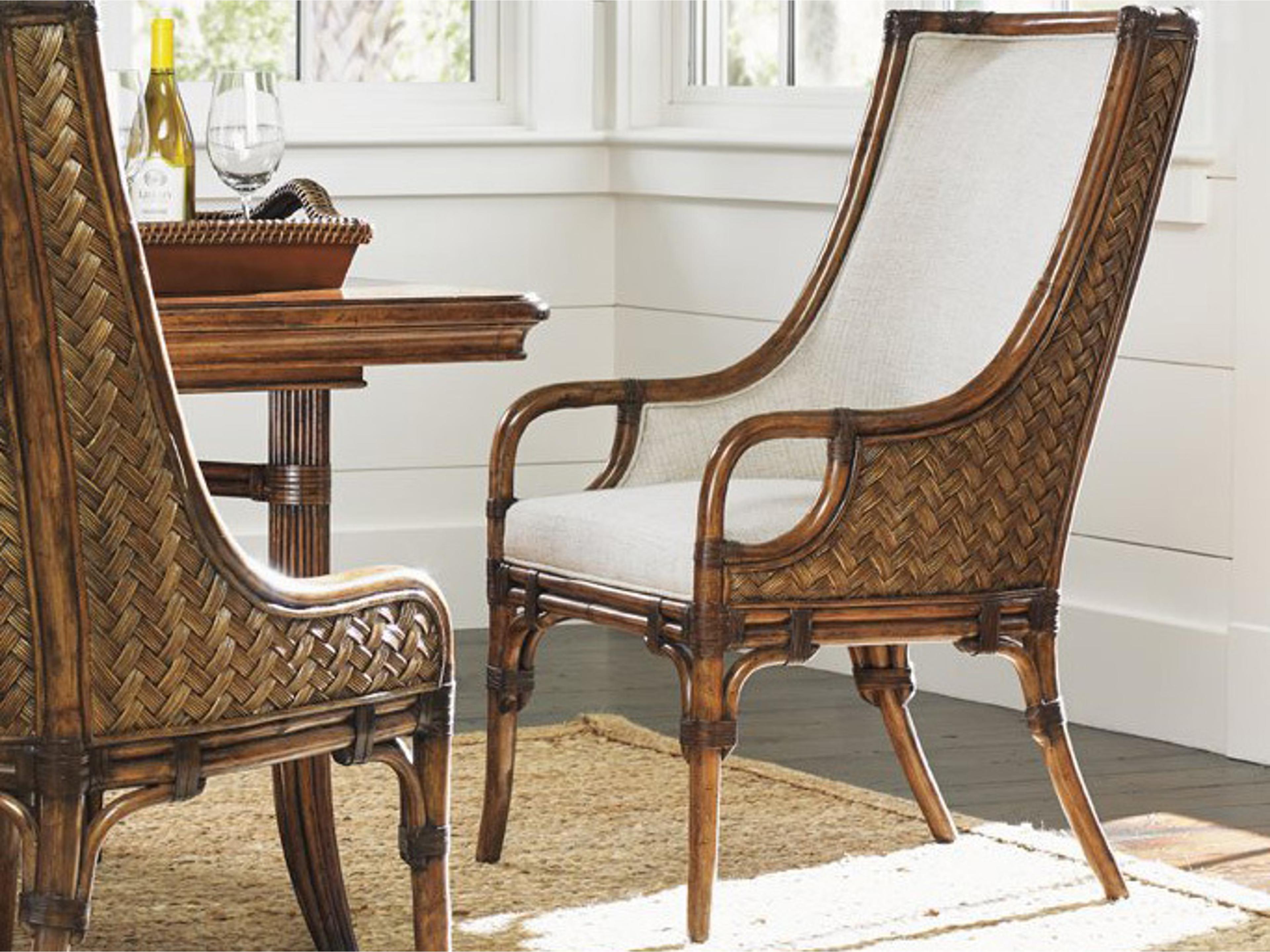 Tommy Bahama Bali Hai Marabella Upholstered Dining Arm Chair