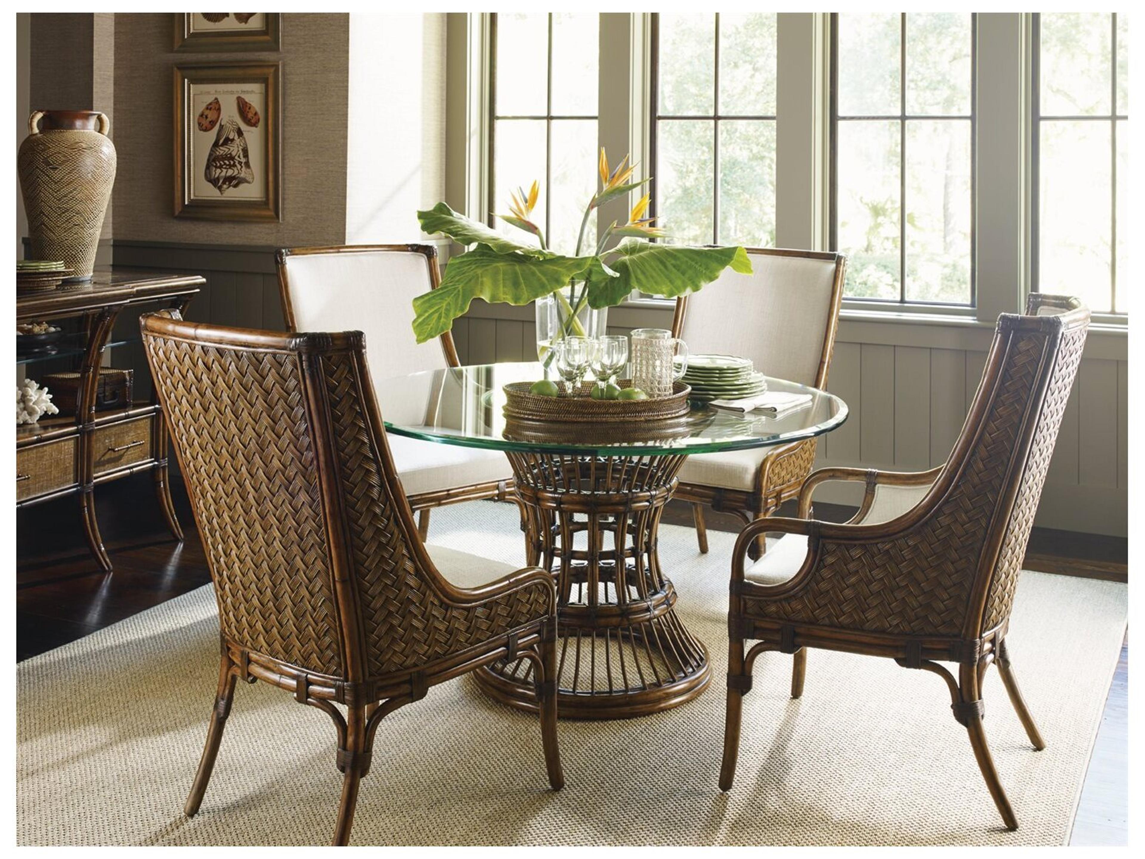 Tommy Bahama Bali Hai Marabella Upholstered Dining Arm Chair