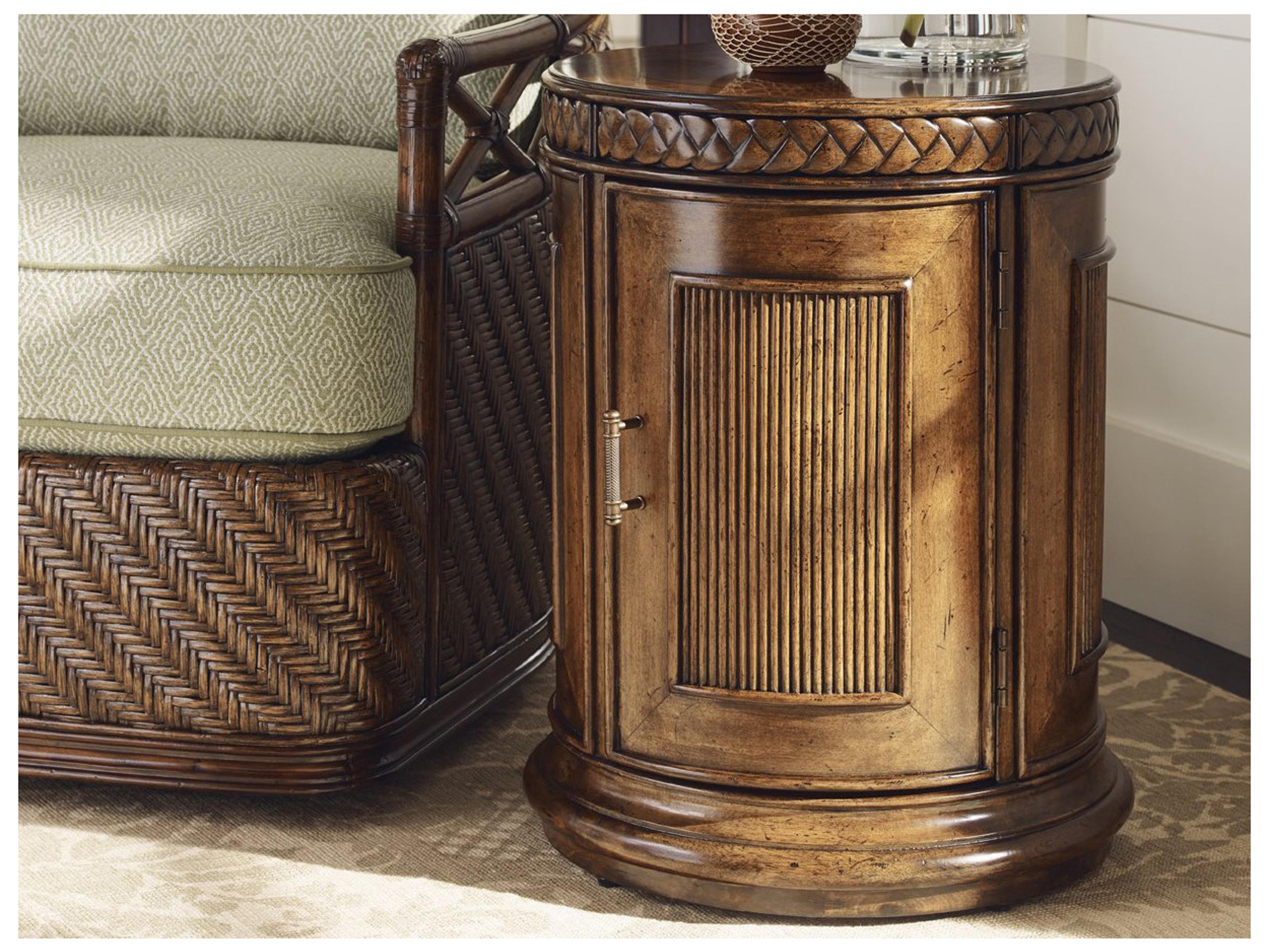 Tommy Bahama Bali Hai Belize Round End Table