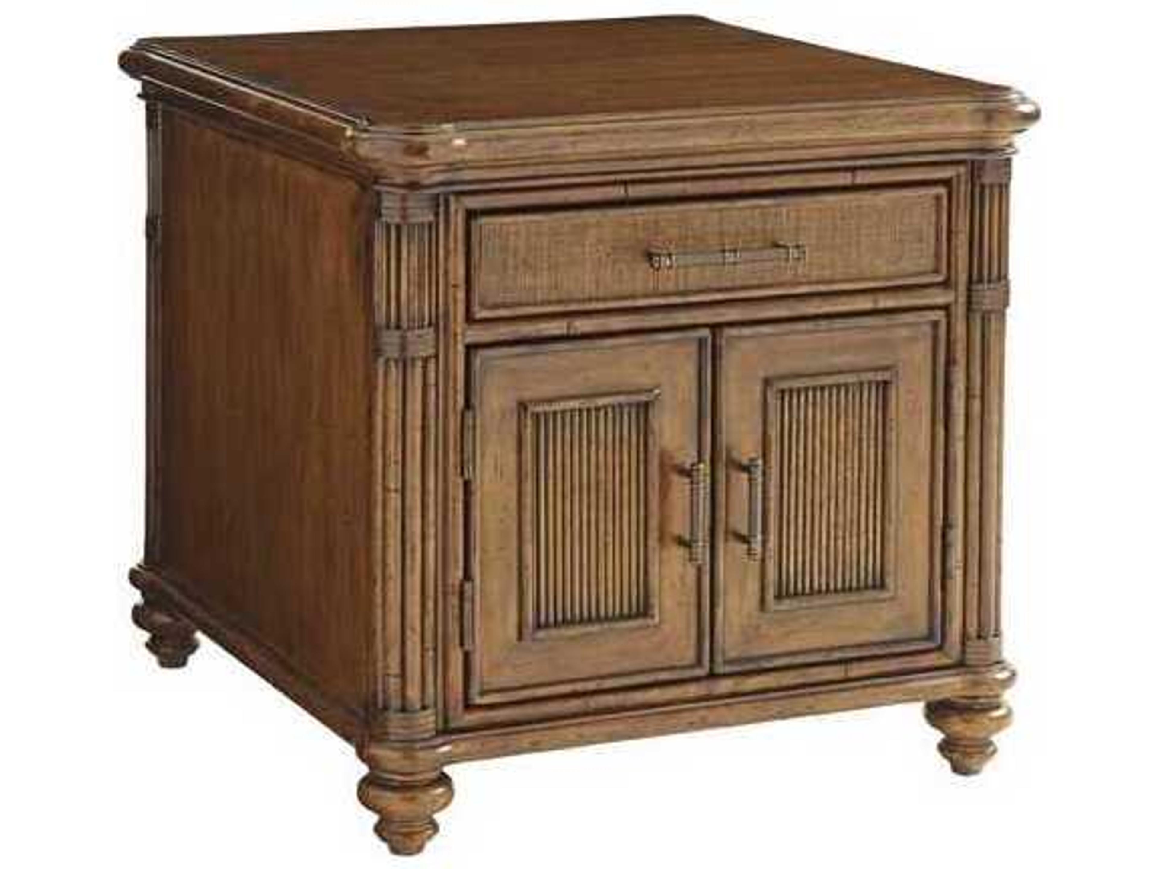 Tommy Bahama Bali Hai Mariner Storage End Table