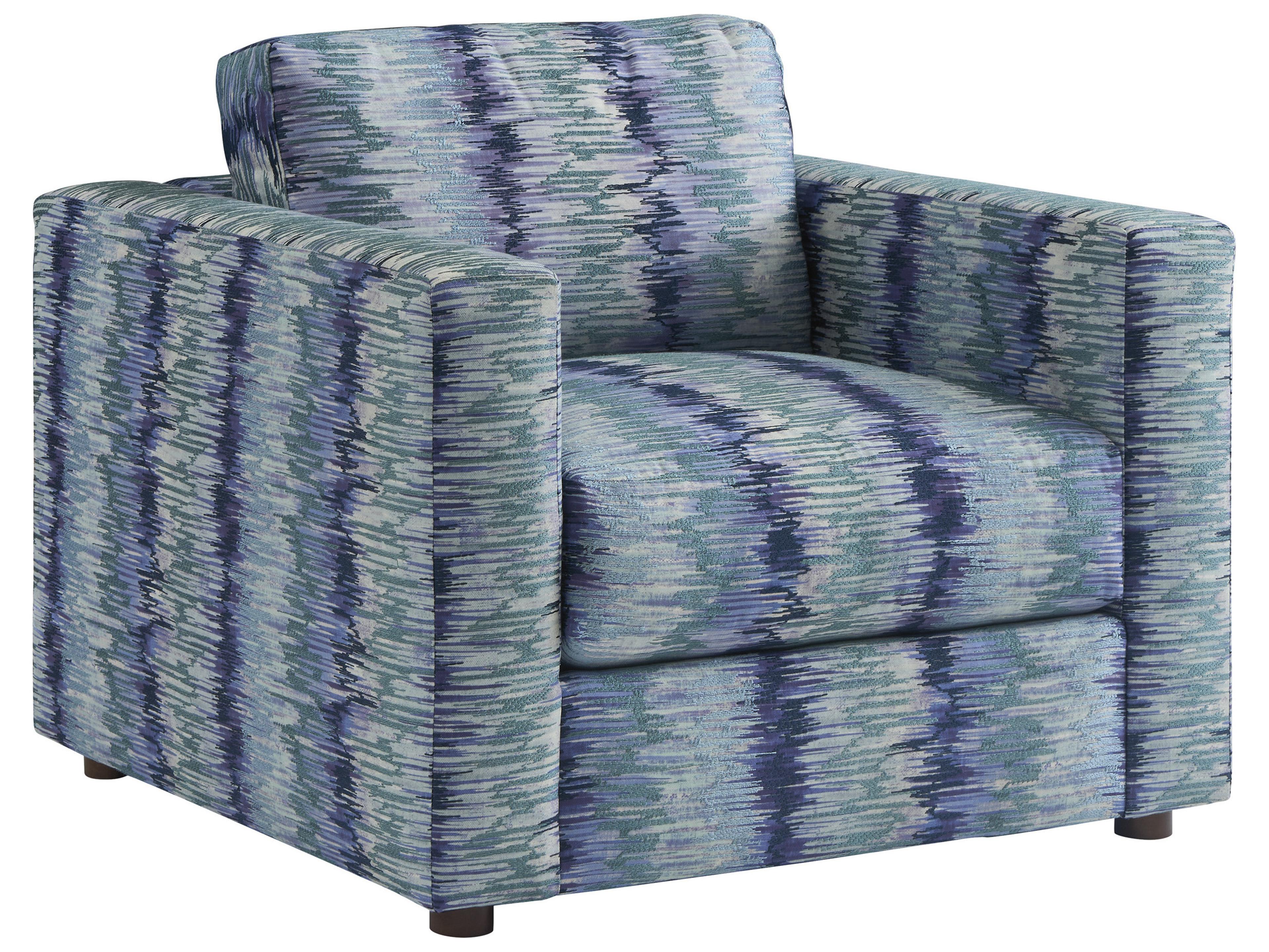 Key Biscayne Blue Accent Chair