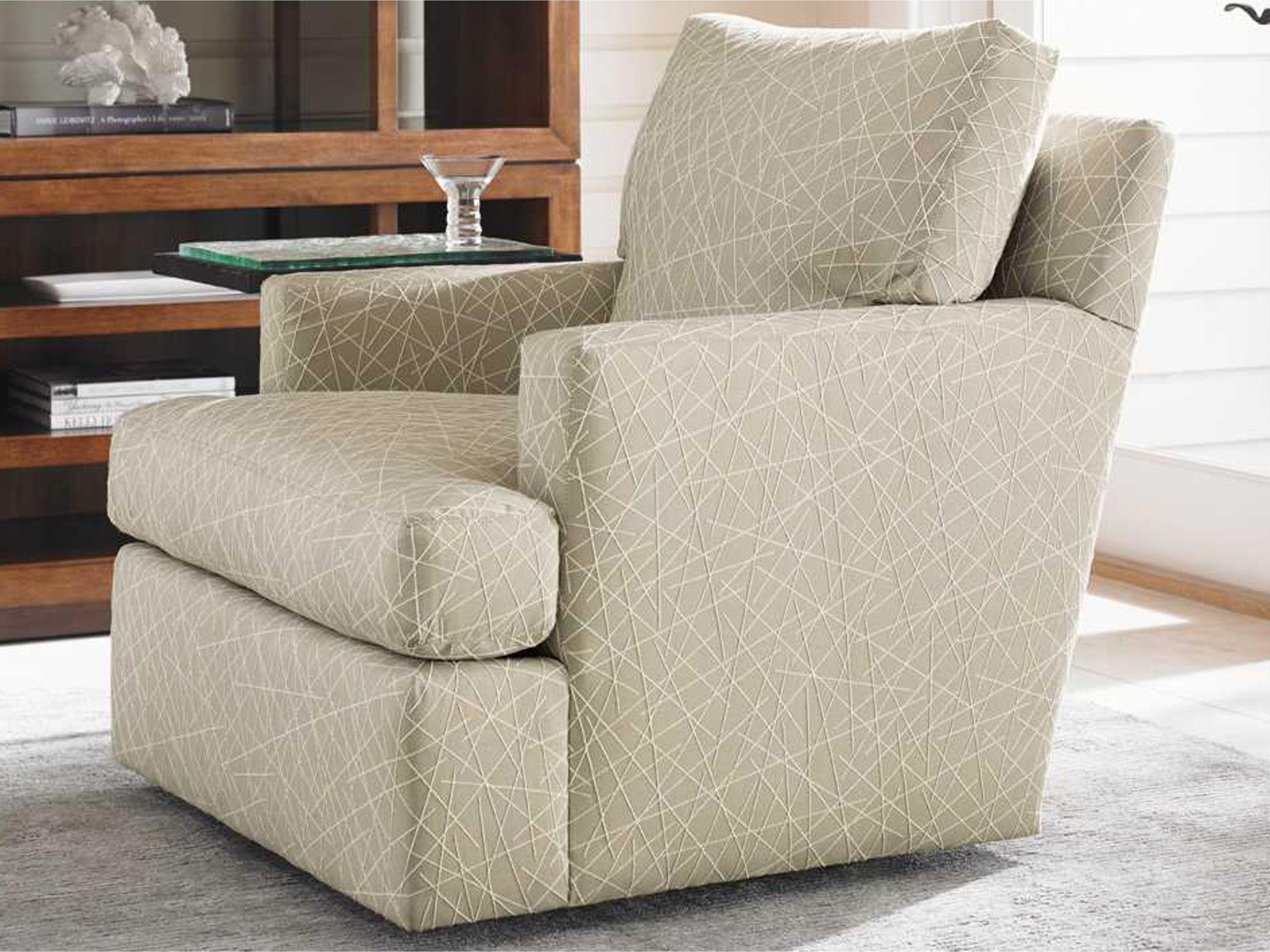 Tommy Bahama Island Fusion Loose Back Bandar Swivel Club Chair