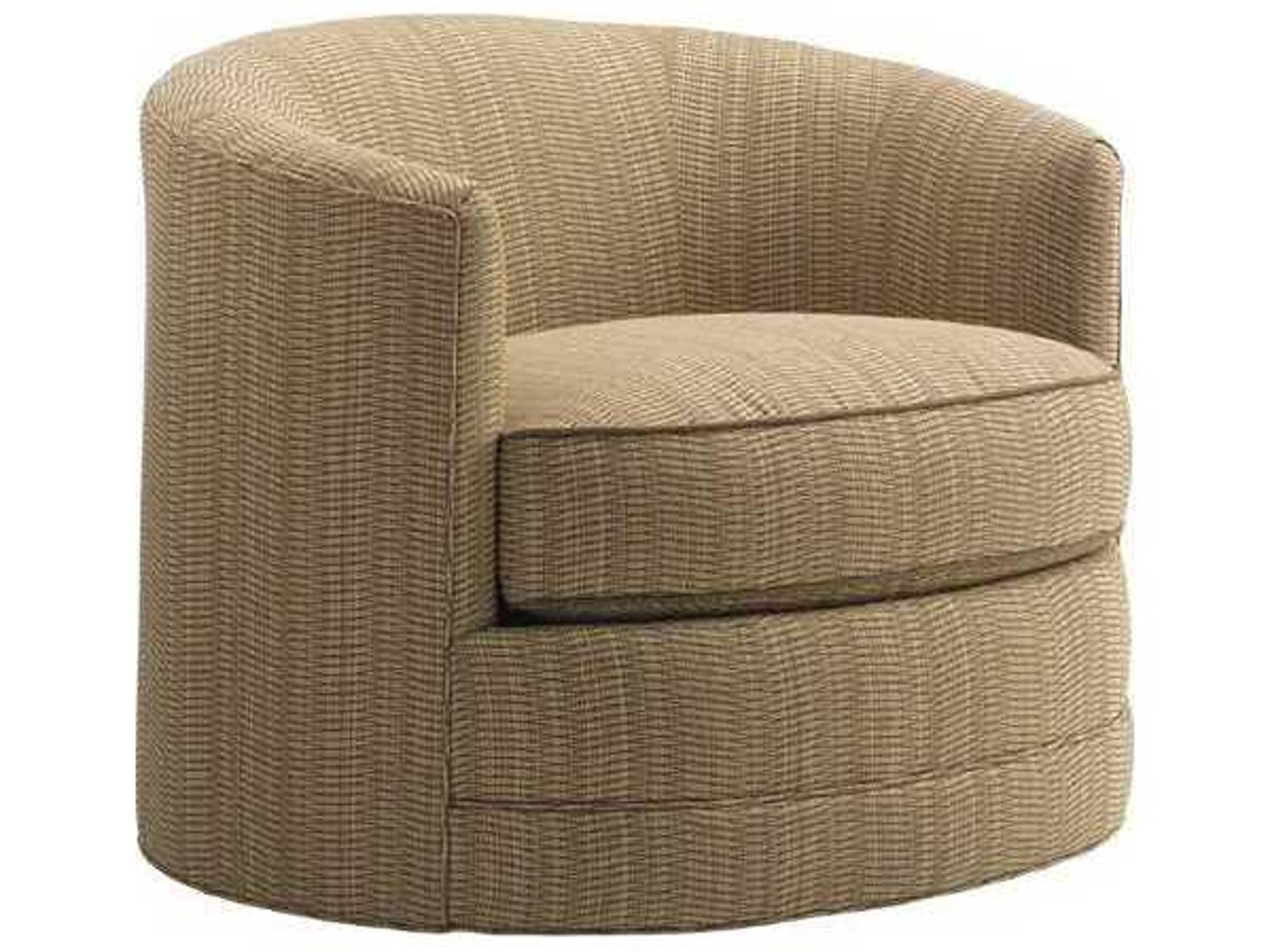 Tommy Bahama Island Fusion Tight Back Kava Swivel Club Chair