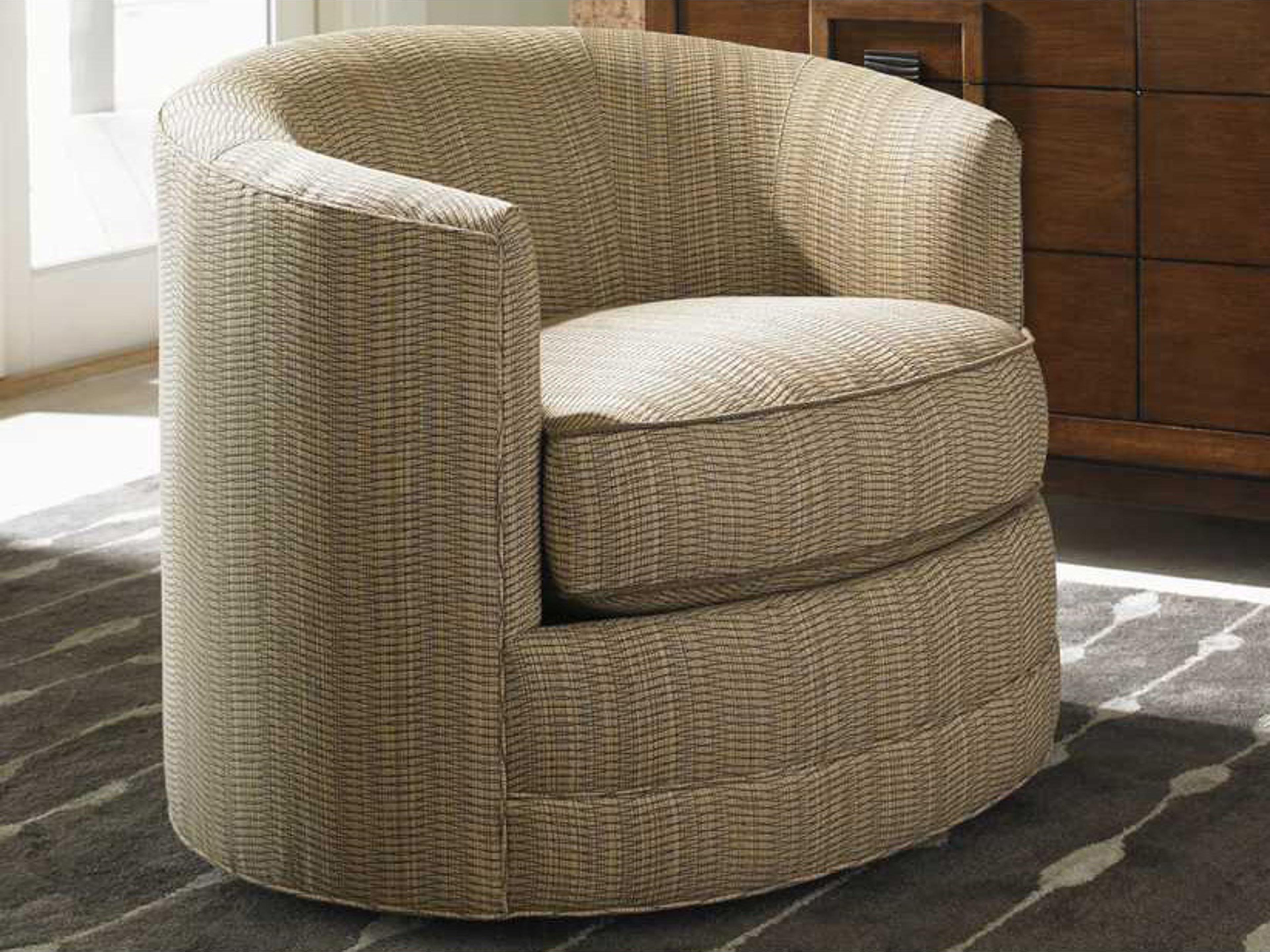 Tommy Bahama Island Fusion Tight Back Kava Swivel Club Chair