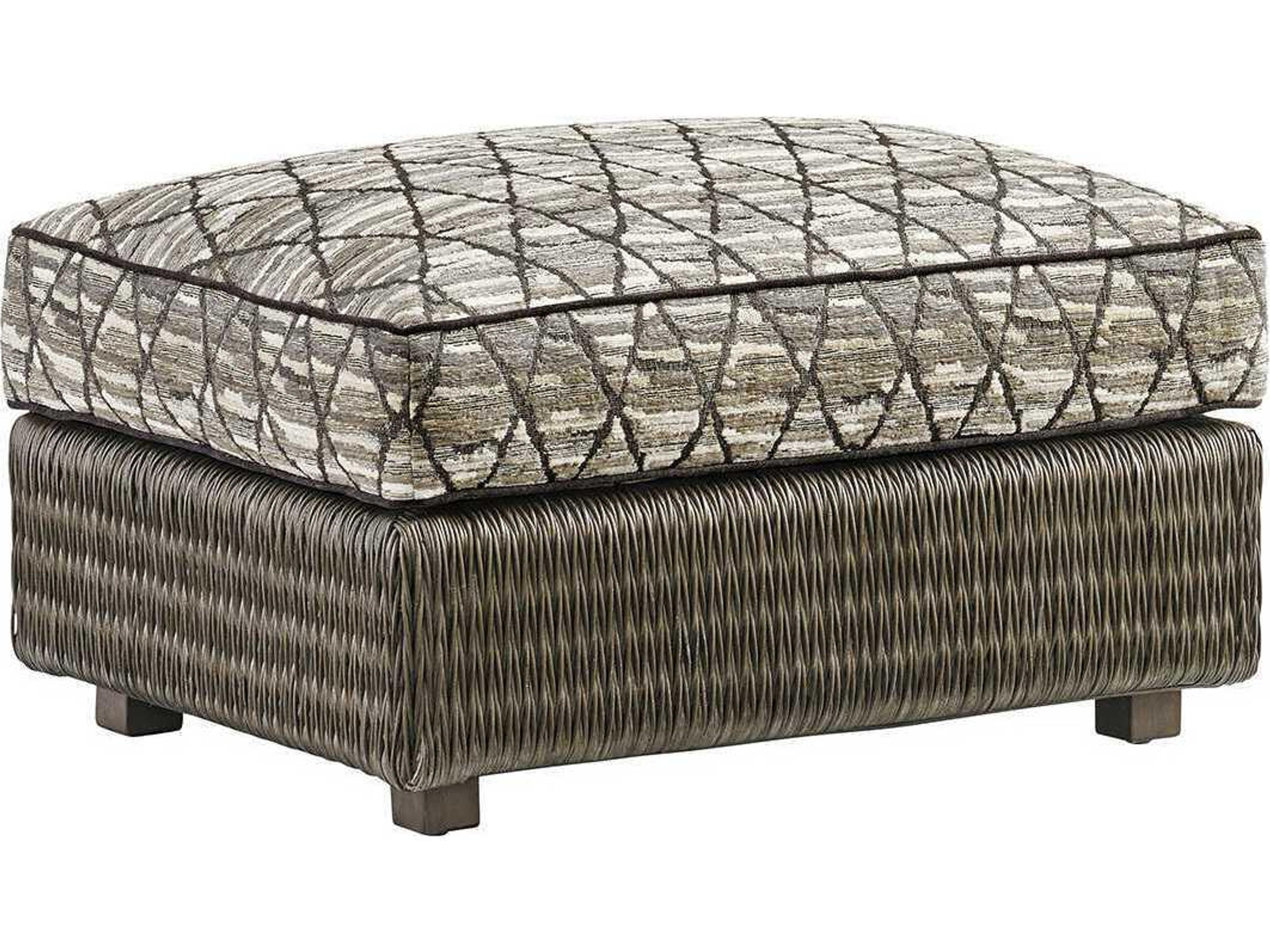 Cypress Point Hayes Ottoman - Semi Attached Top Ottoman