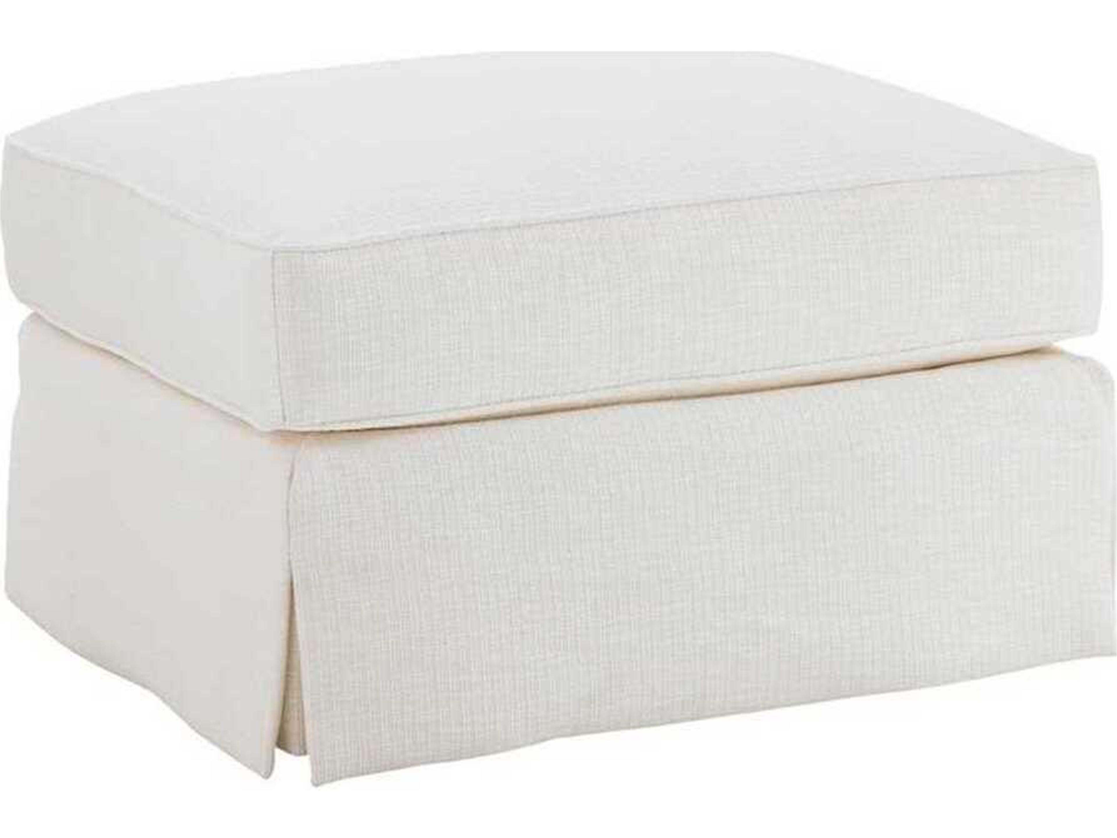 Ivory Key Ottoman