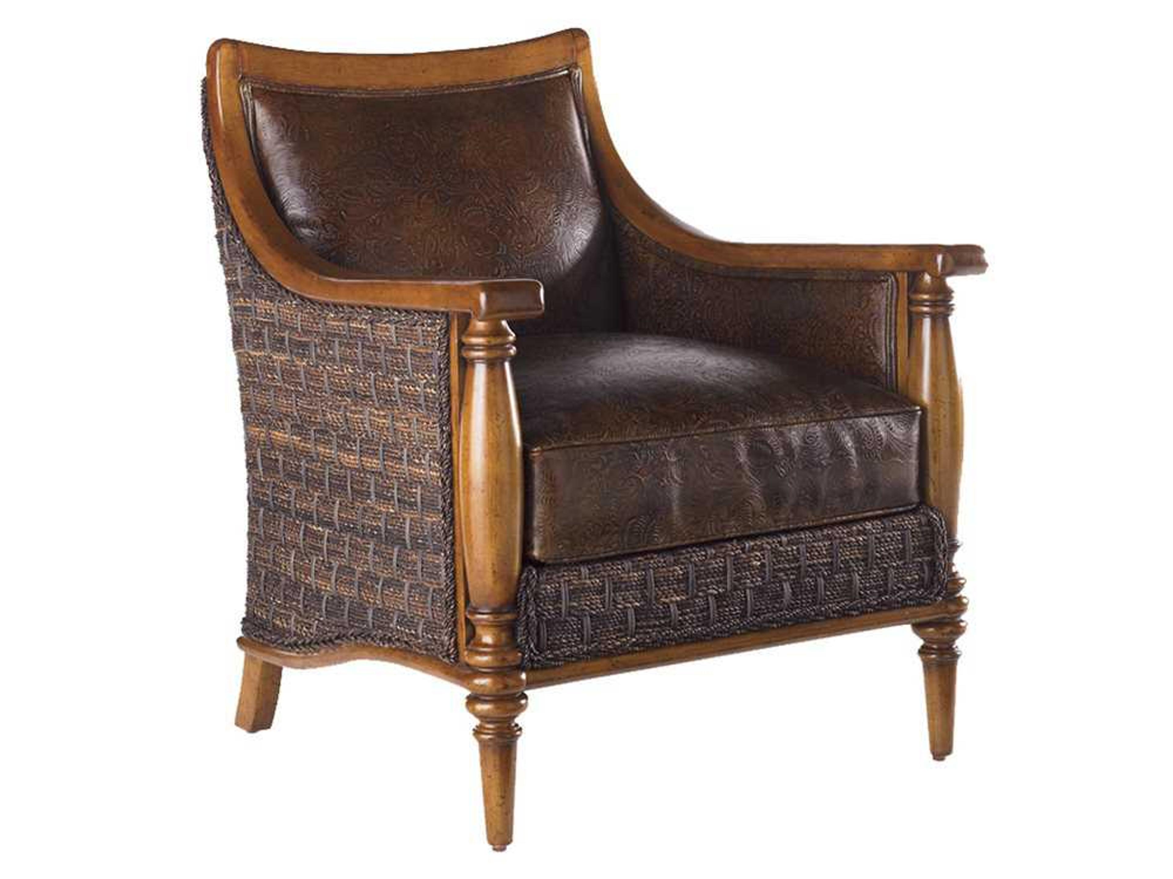 Island Estate Leather Accent Chair