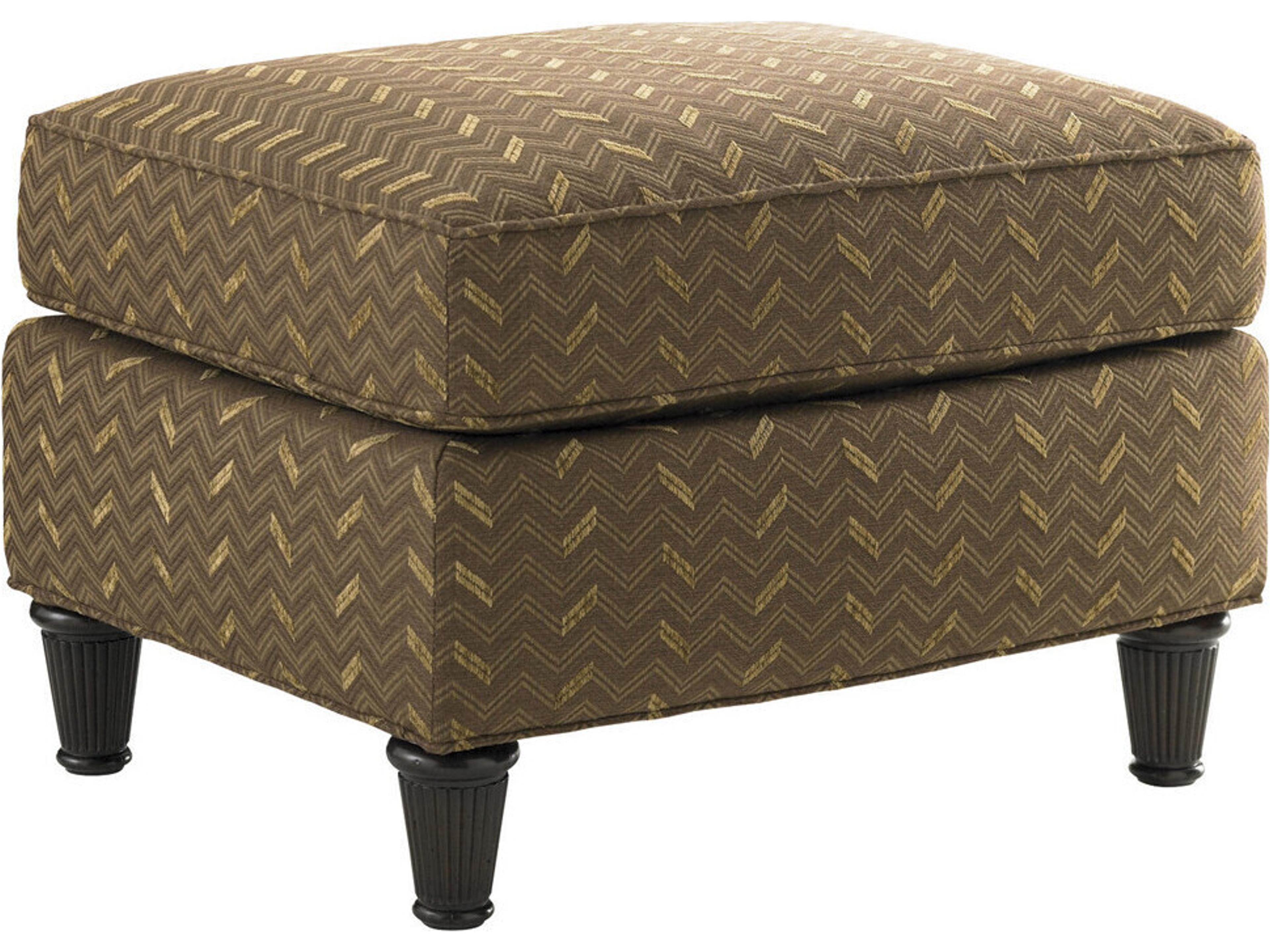 Upholstery Leather Ottoman