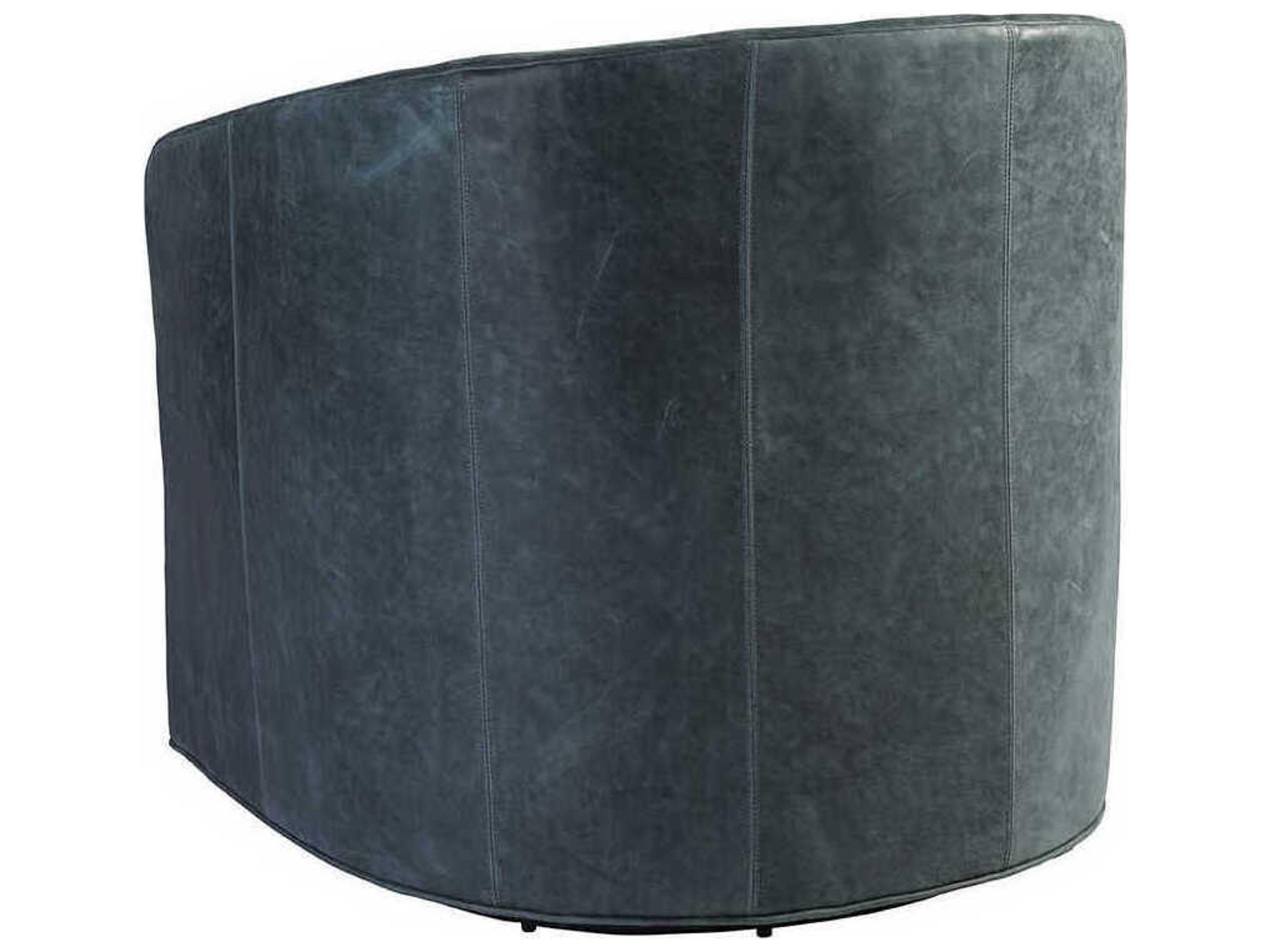 Tommy Bahama Los Altos Colton Leather Swivel Accent Chair