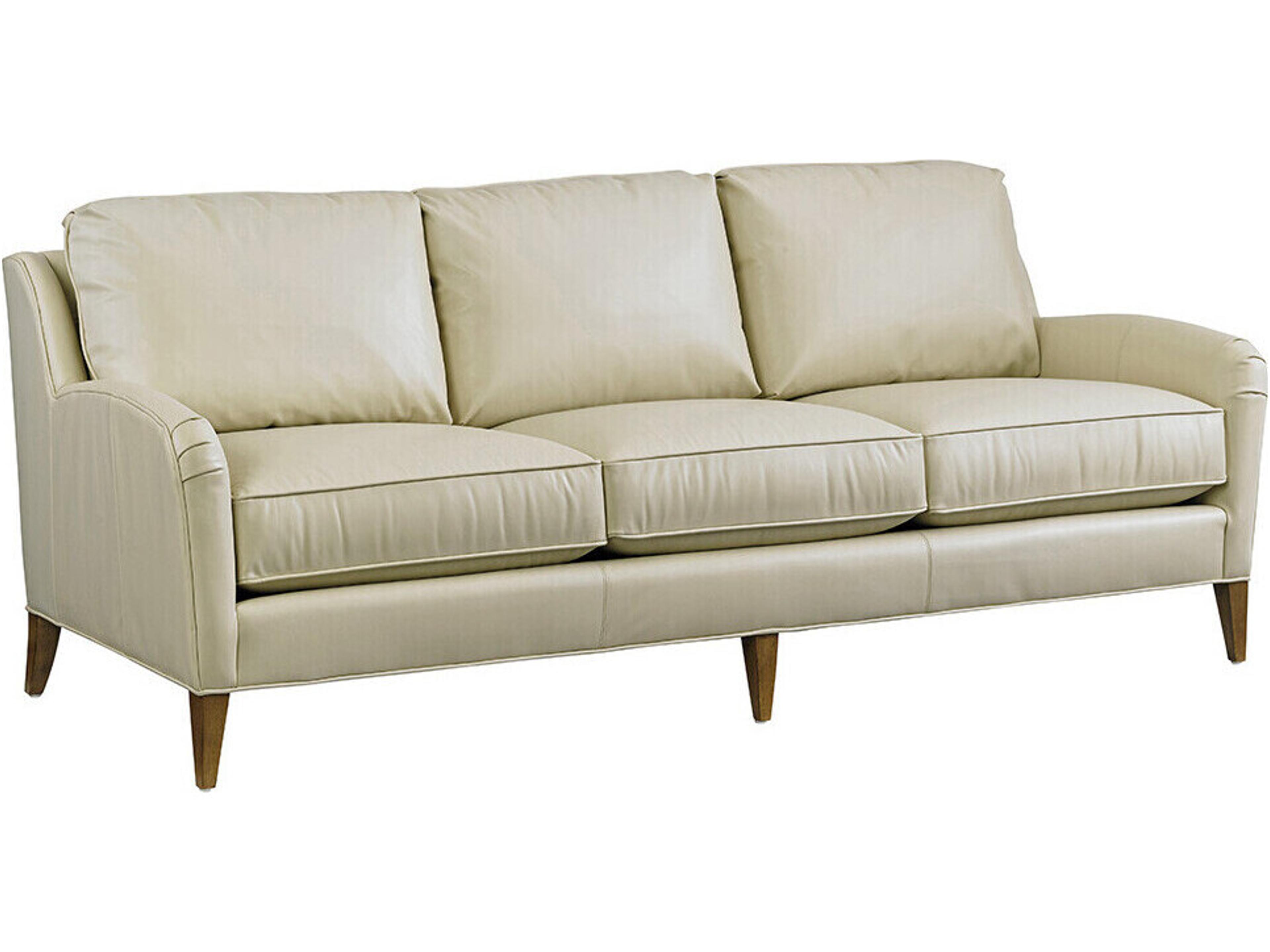 Twin Palms Leather Sofa