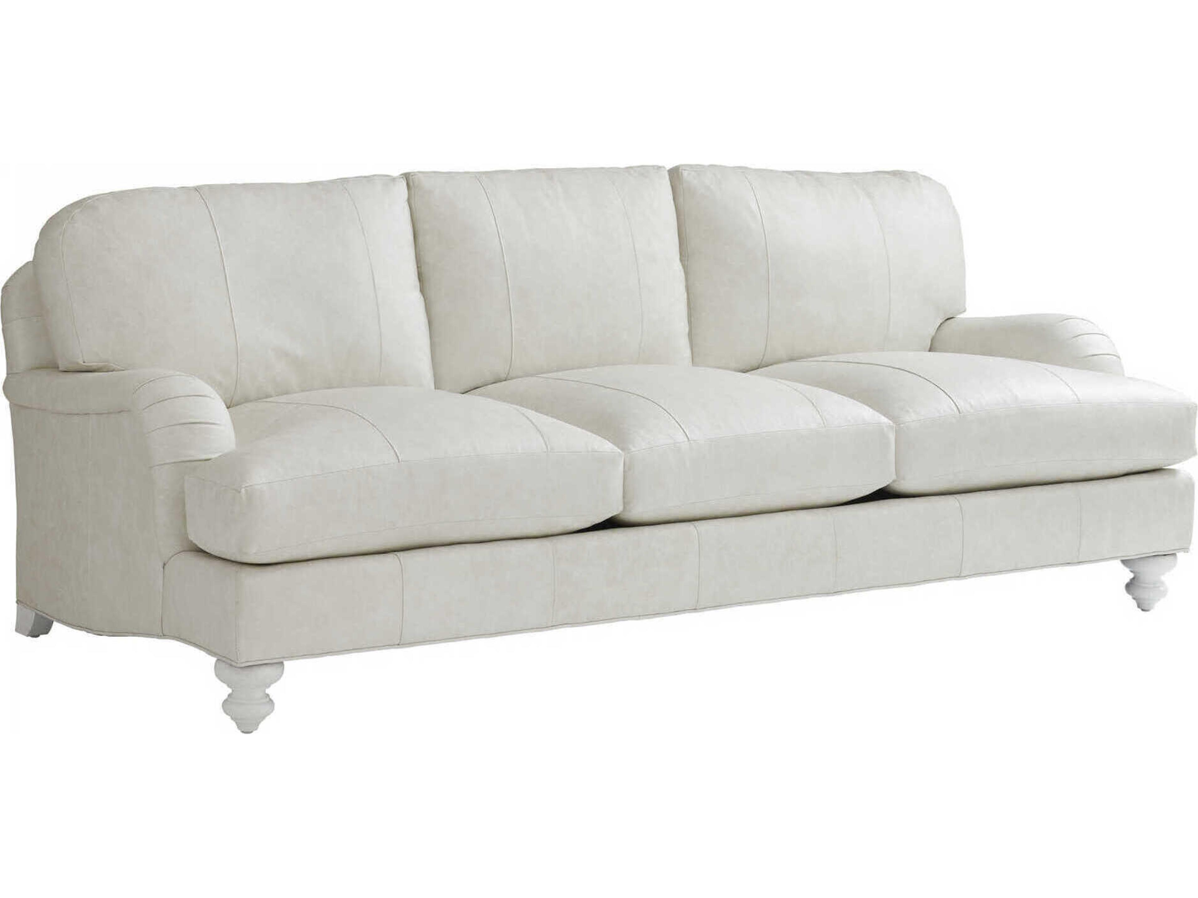 Ocean Breeze Gilmore Leather Sofa