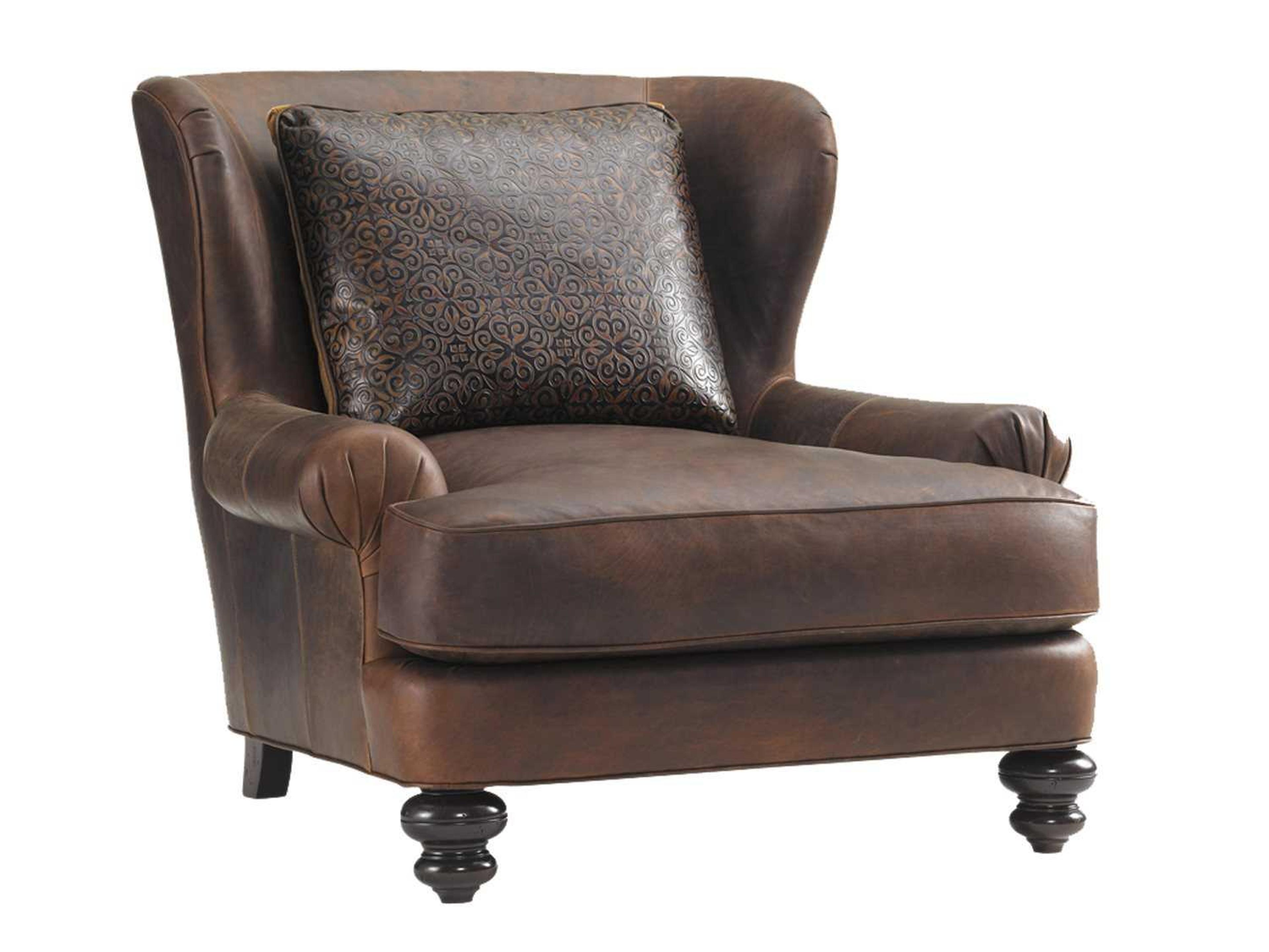 Island Traditions Leather Club Chair