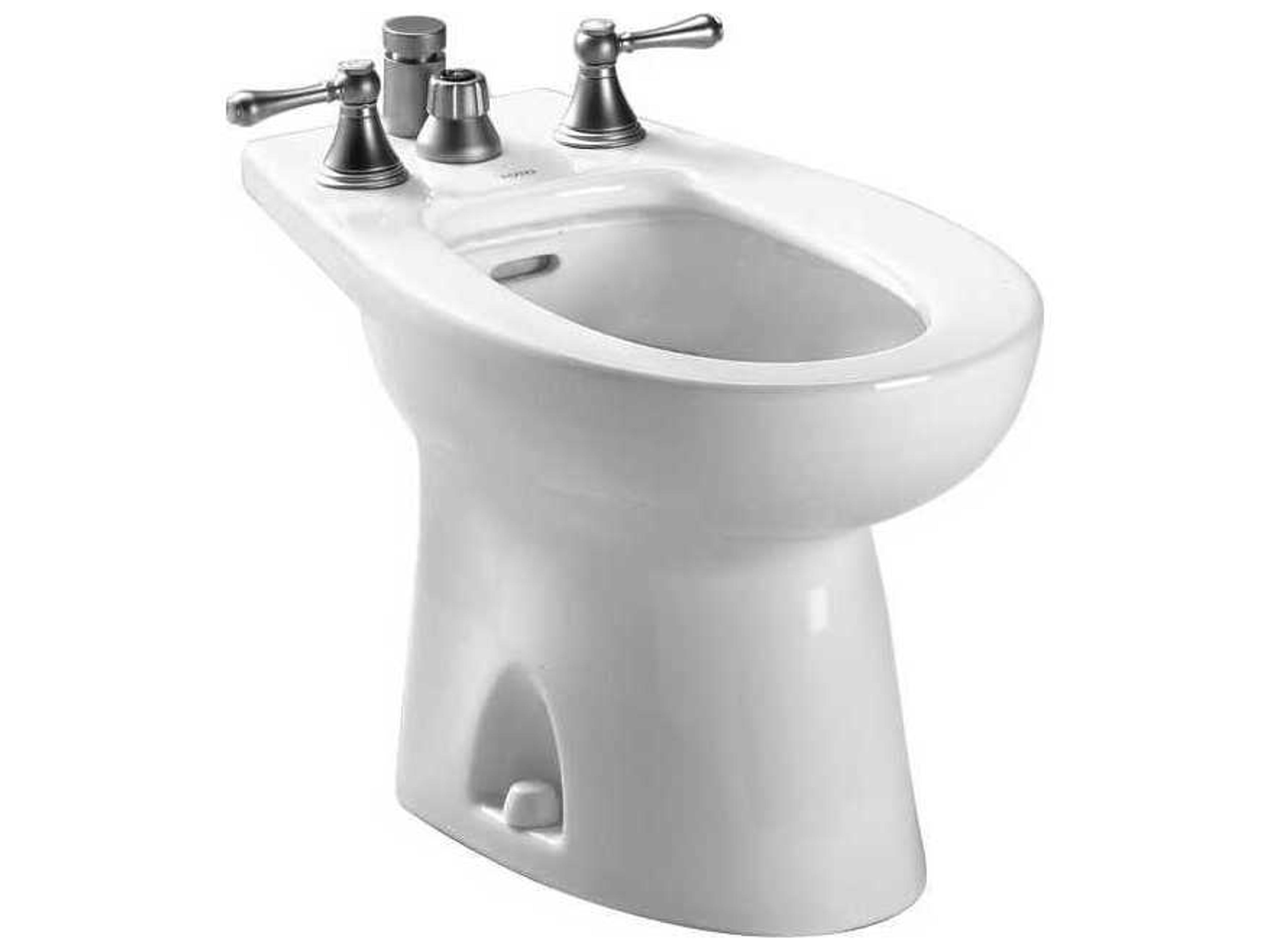 Piedmont Deck Mount Vertical Spray Flushing Rim Bidet