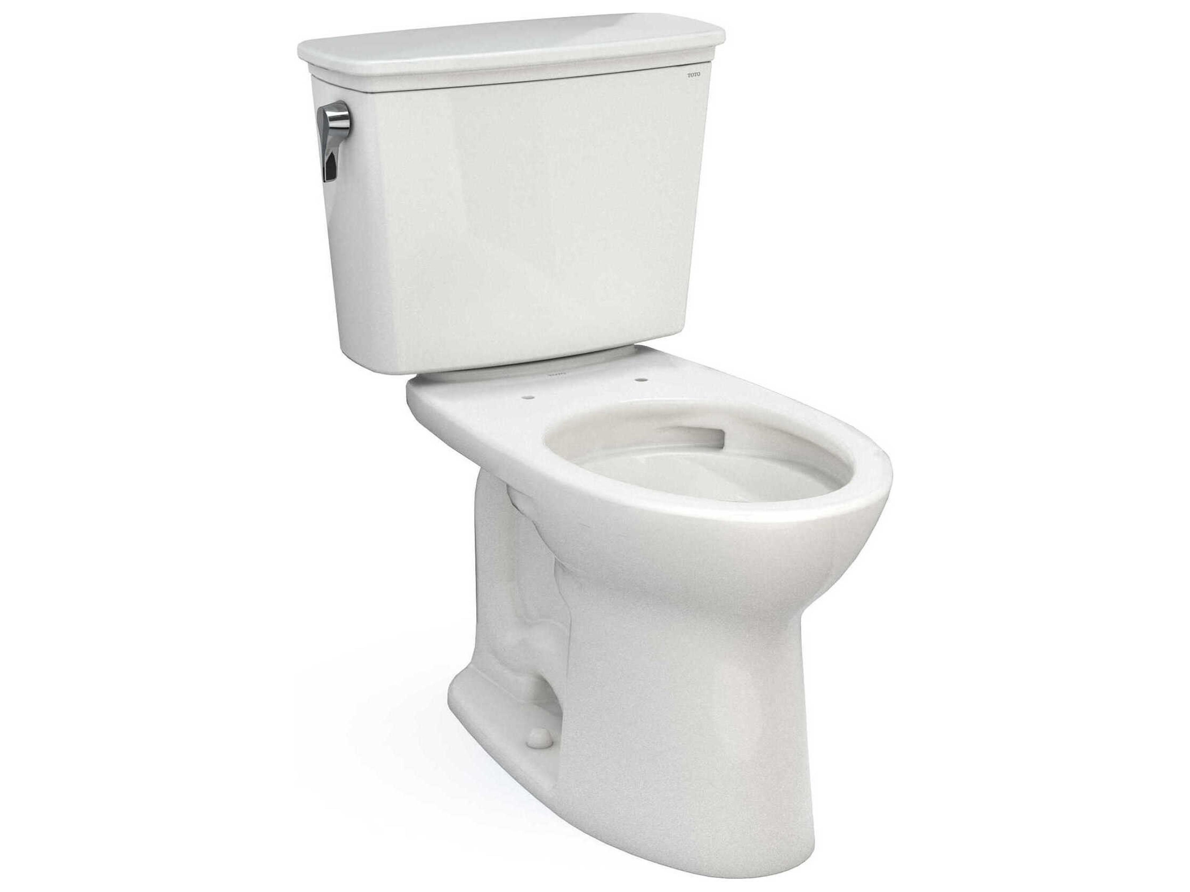 TOTO Drake Transitional 2-Piece Elongated Tornado Flush Toilet with Cefiontect