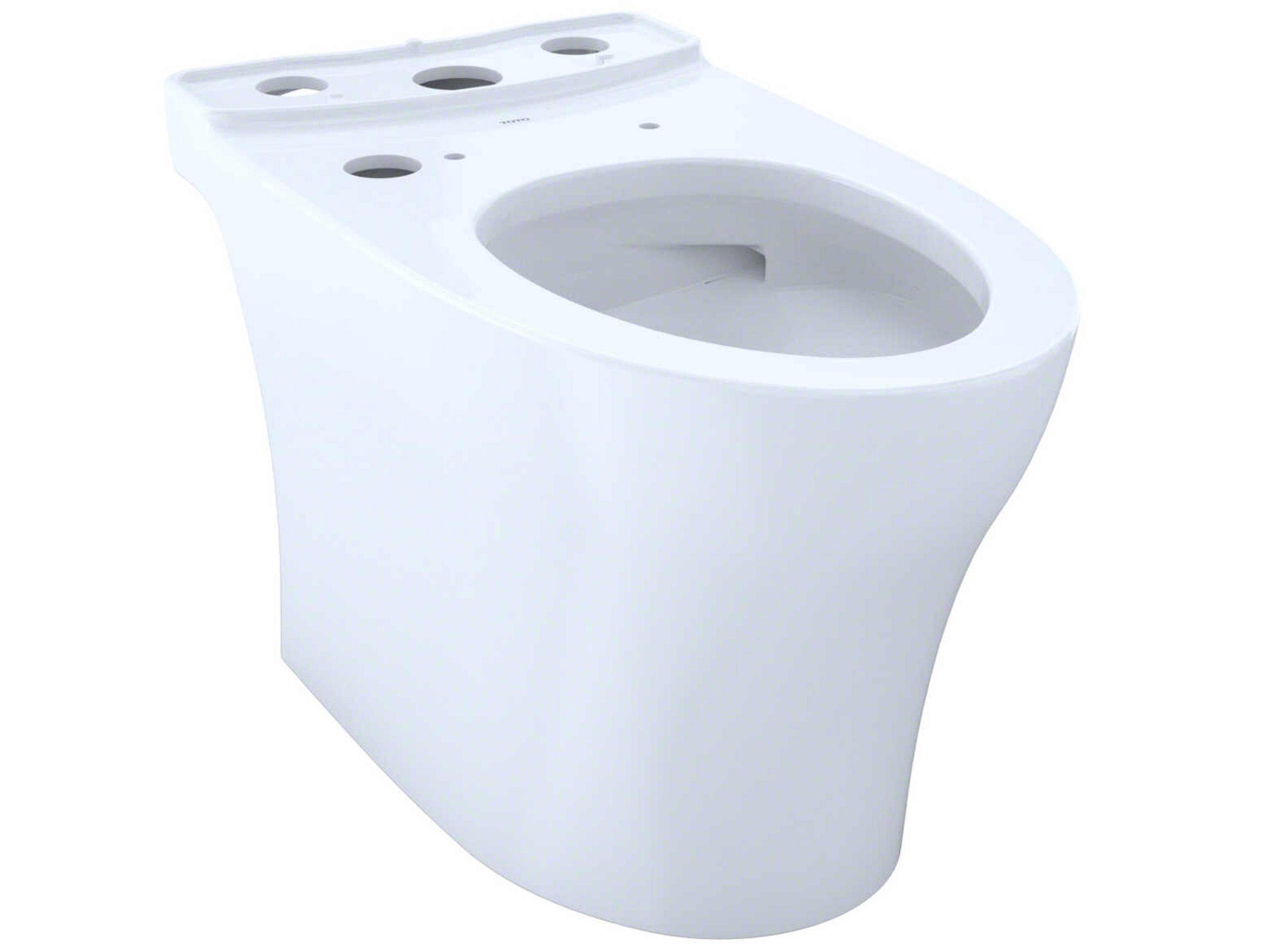 Aquia-IV Elongated Universal Height Skirted Toilet Bowl with Cefiontect, Washlet+ Ready