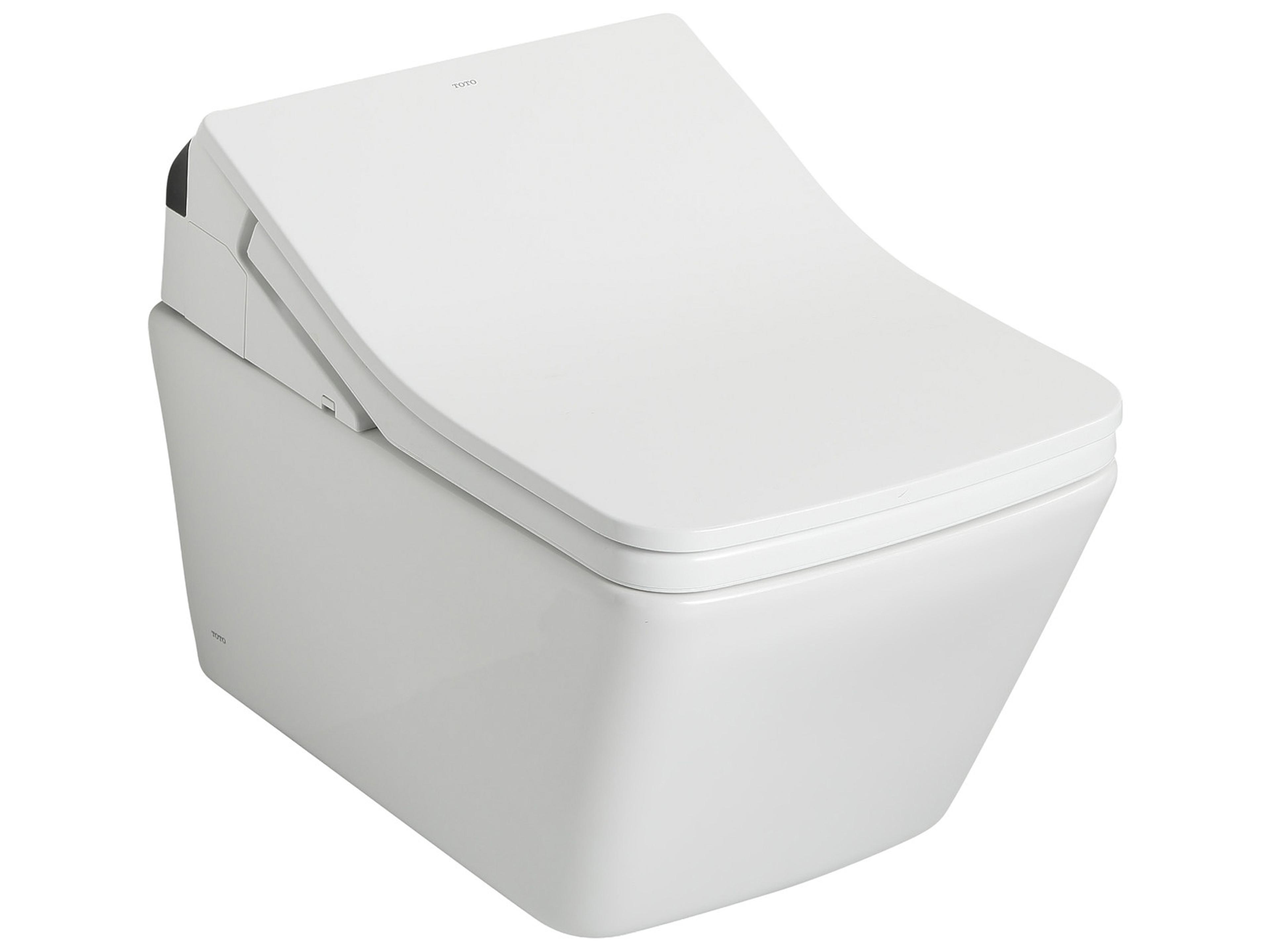 Washlet+ SP Wall-Hung Square-Shape Toilet with SX Bidet Seat and DuoFit In-Wall Auto Dual-Flush Tank System