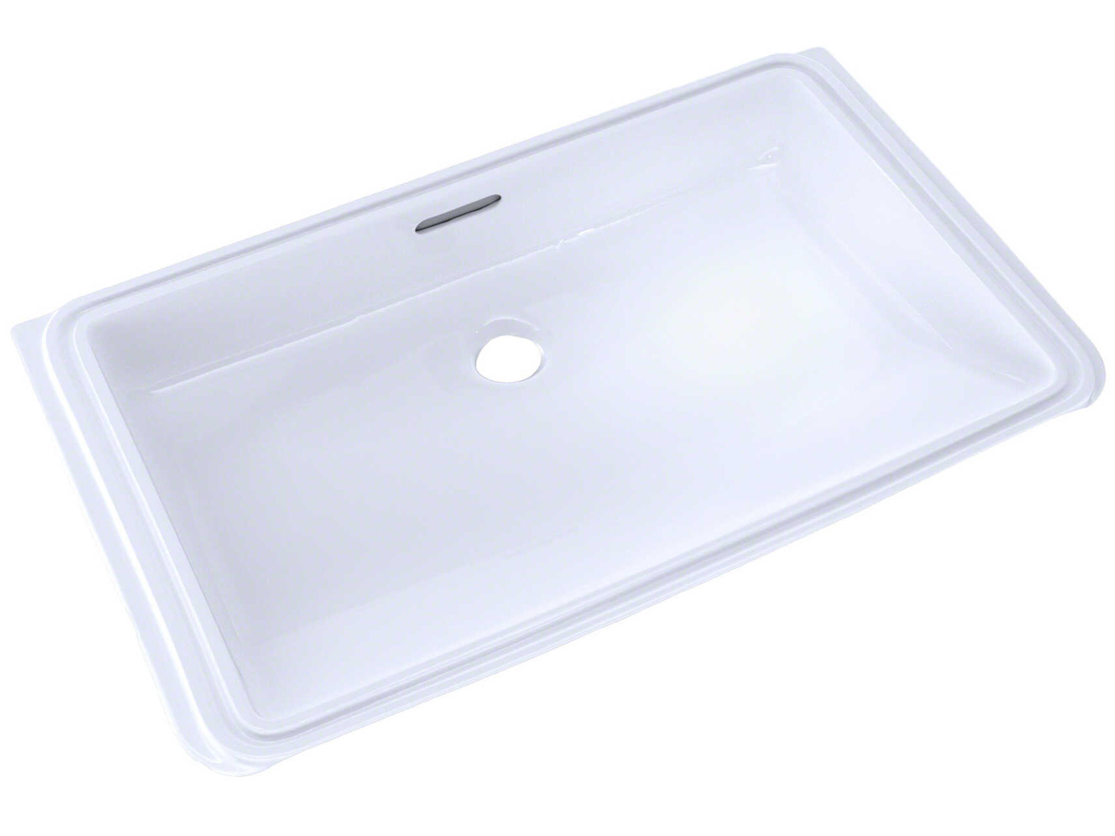 Rectangular Undermount Bathroom Sink with Cefiontect