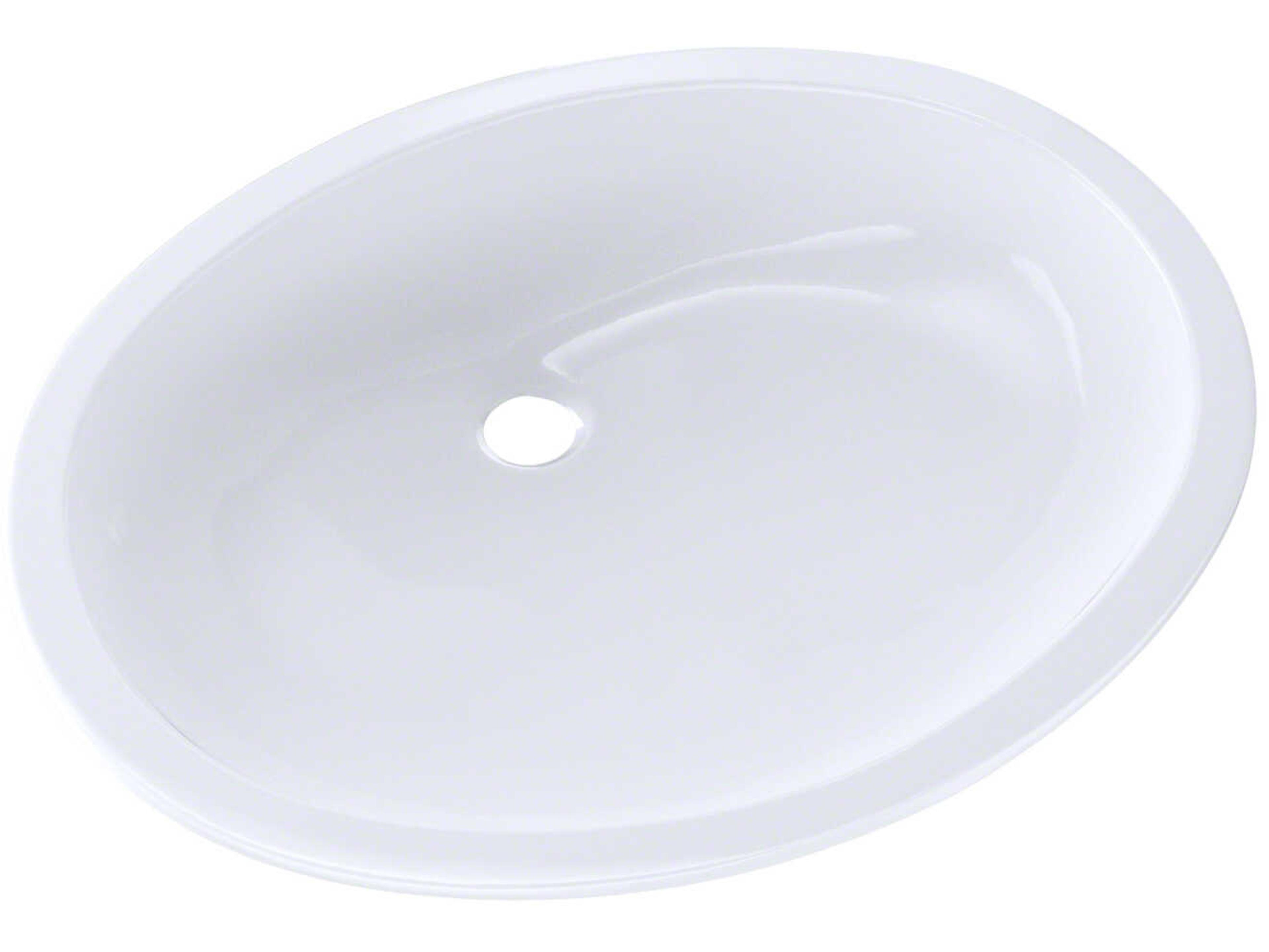 Dantesca Oval Undermount Bathroom Sink with Cefiontect