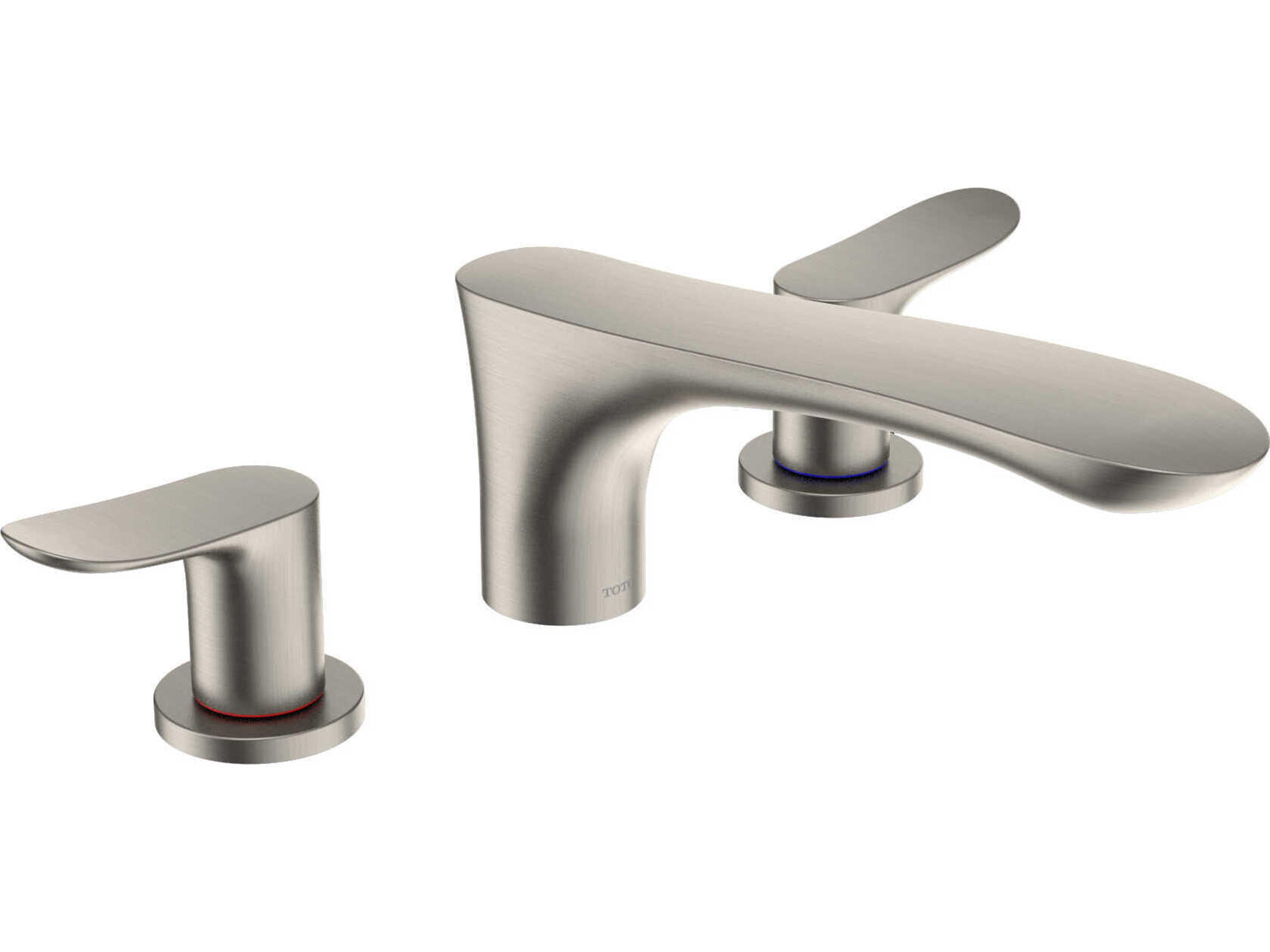 GO-Series Two-Handle Deck-Mount Roman Tub Filler Trim