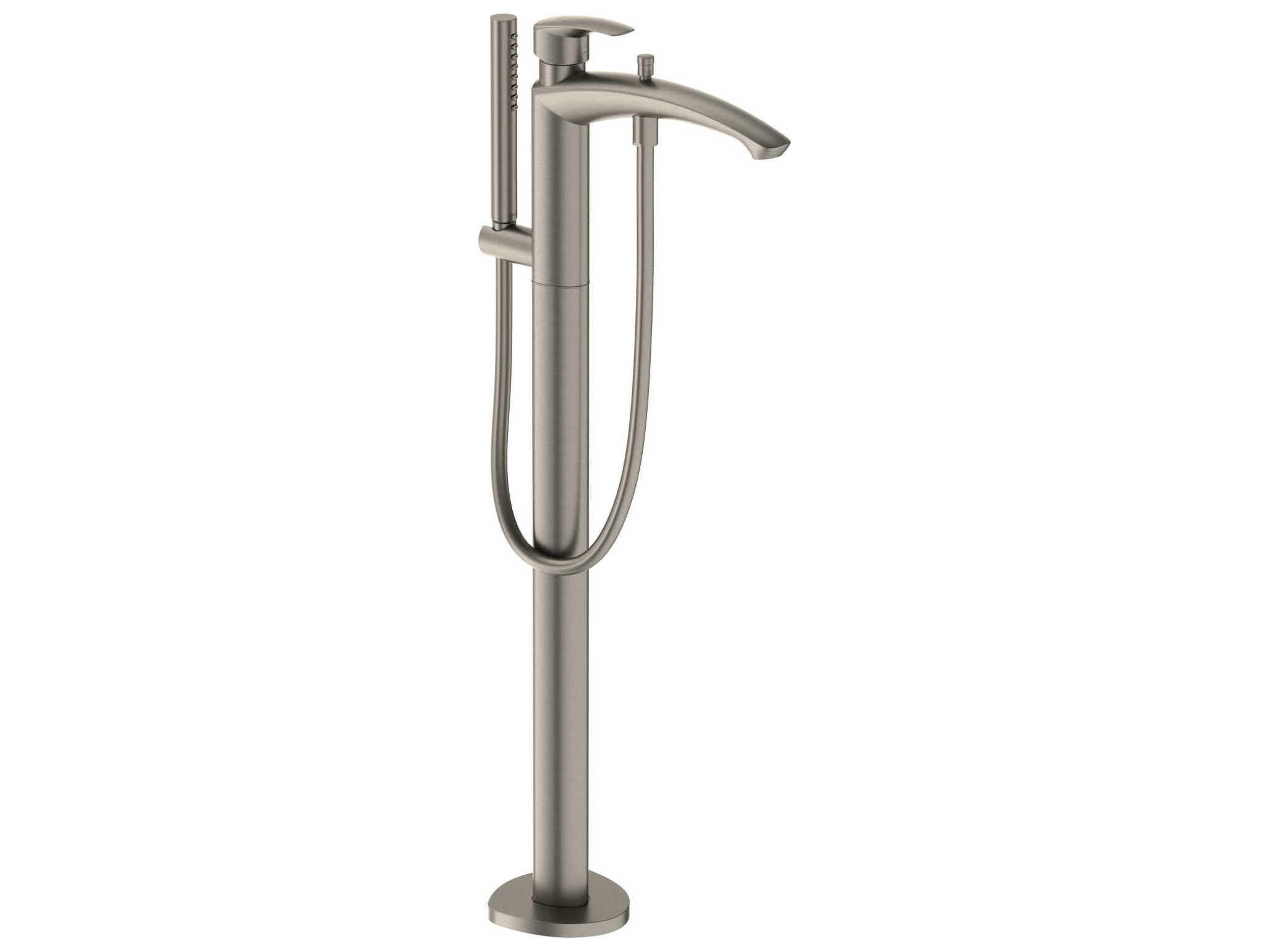 Global Majestic Single-Handle Free Standing Tub Filler with Handshower