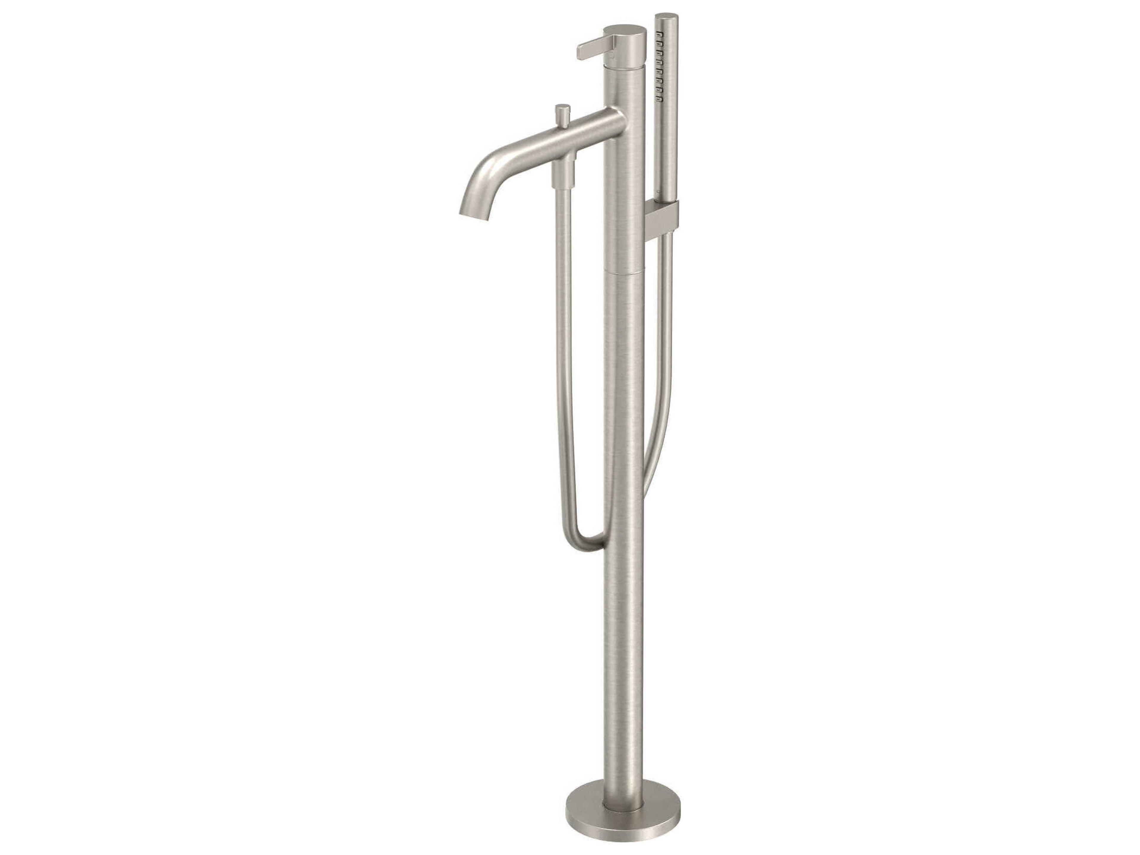 Global Fine Freestanding Bathroom Tub Filler with Comfort Glide and Comfort Wave