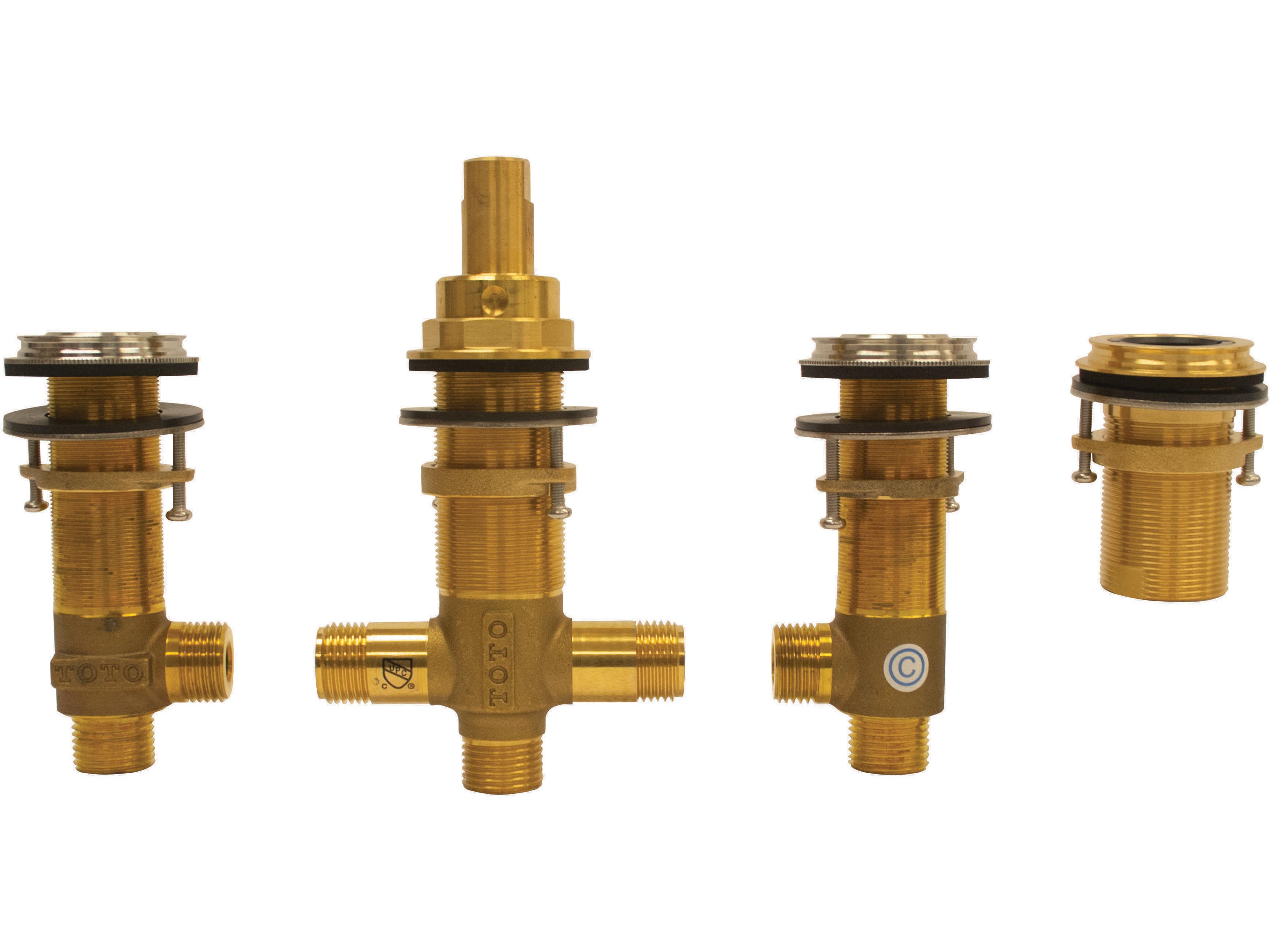 Three-Hole Roman Tub Filler Rough-In Valve