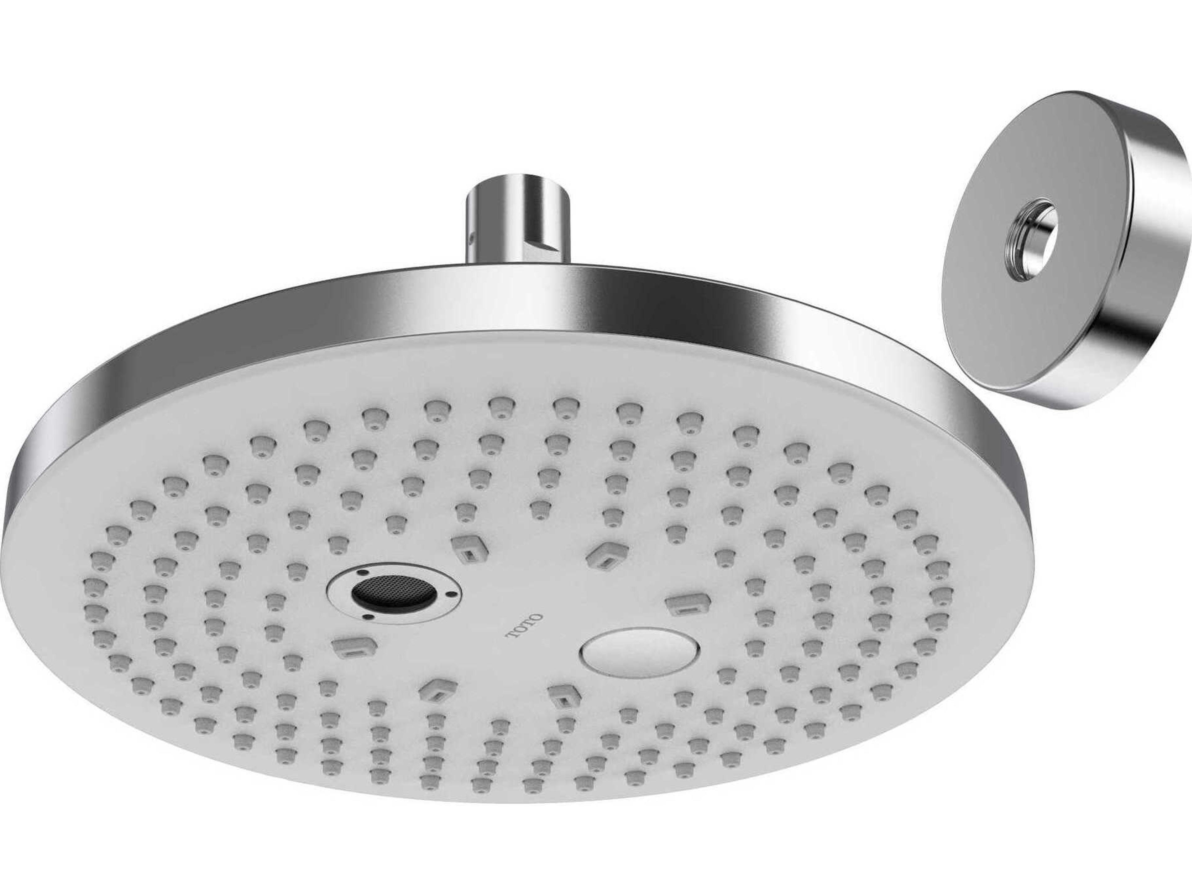G-Series Polished Chrome Two Spray Function 8.5" Round Showerhead with Comfort Wave and Warm Spa