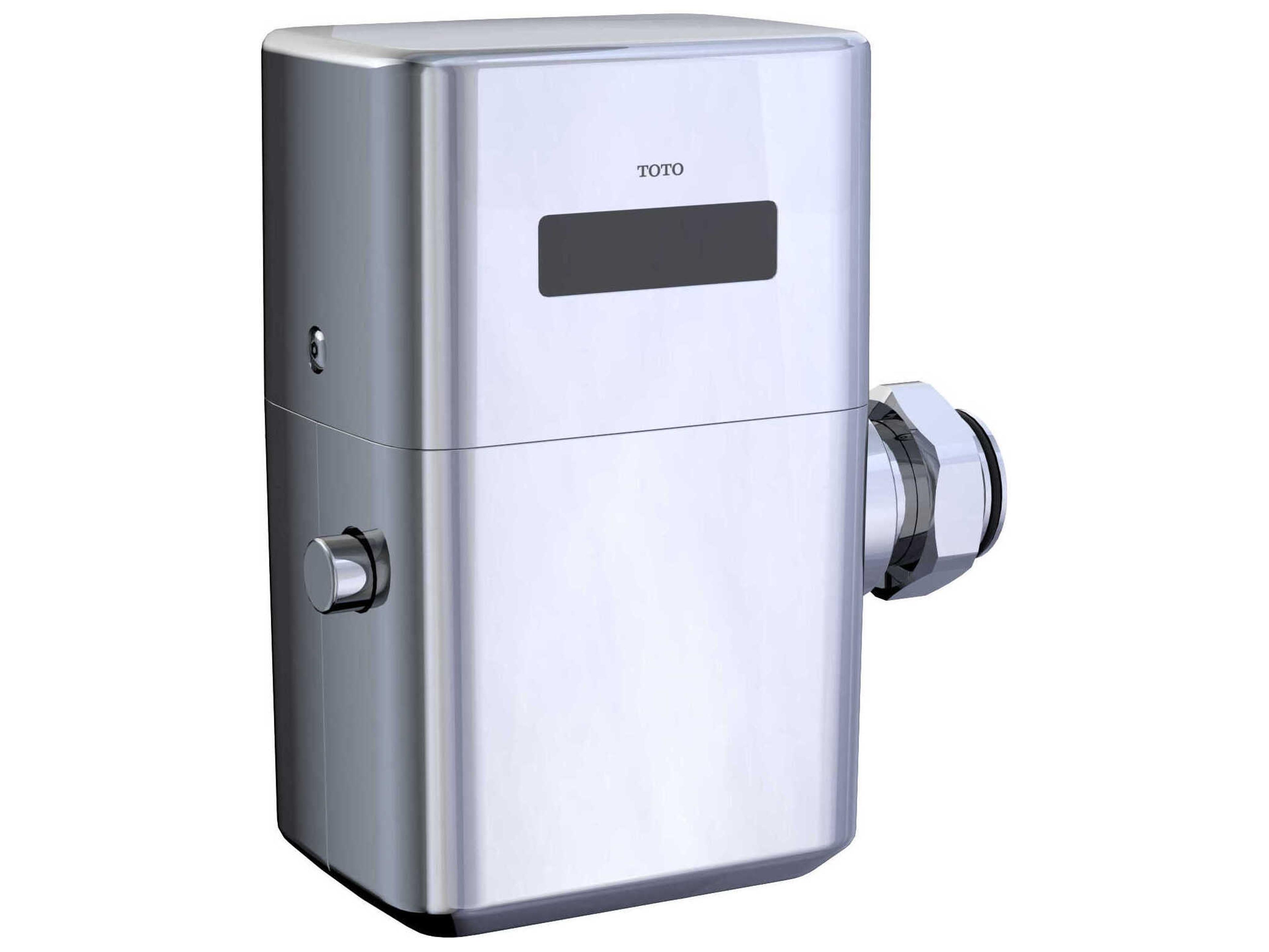 EcoPower Touchless Polished Chrome High-Efficiency Toilet Flushometer Valve