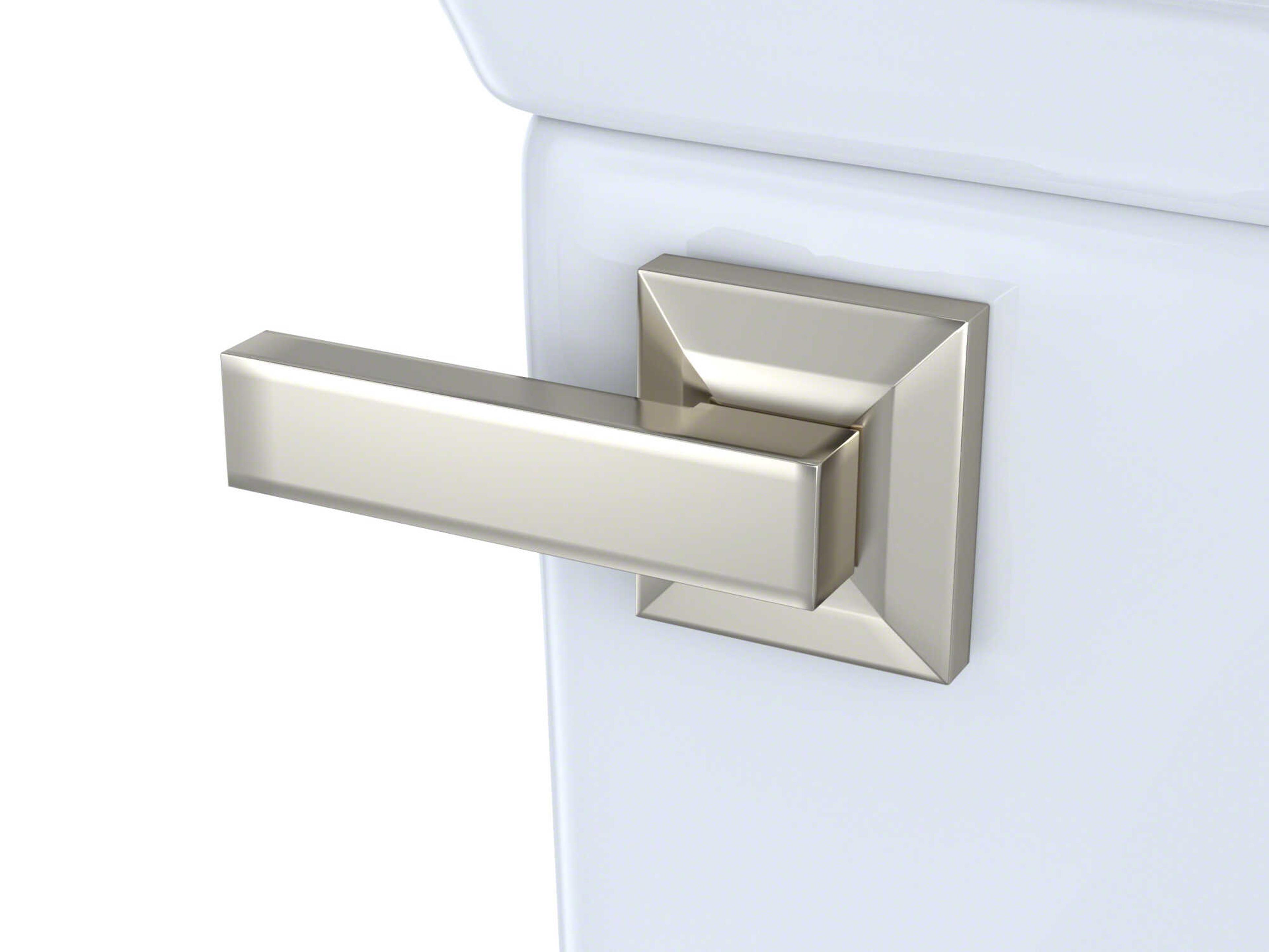 Brushed Nickel Trip Lever