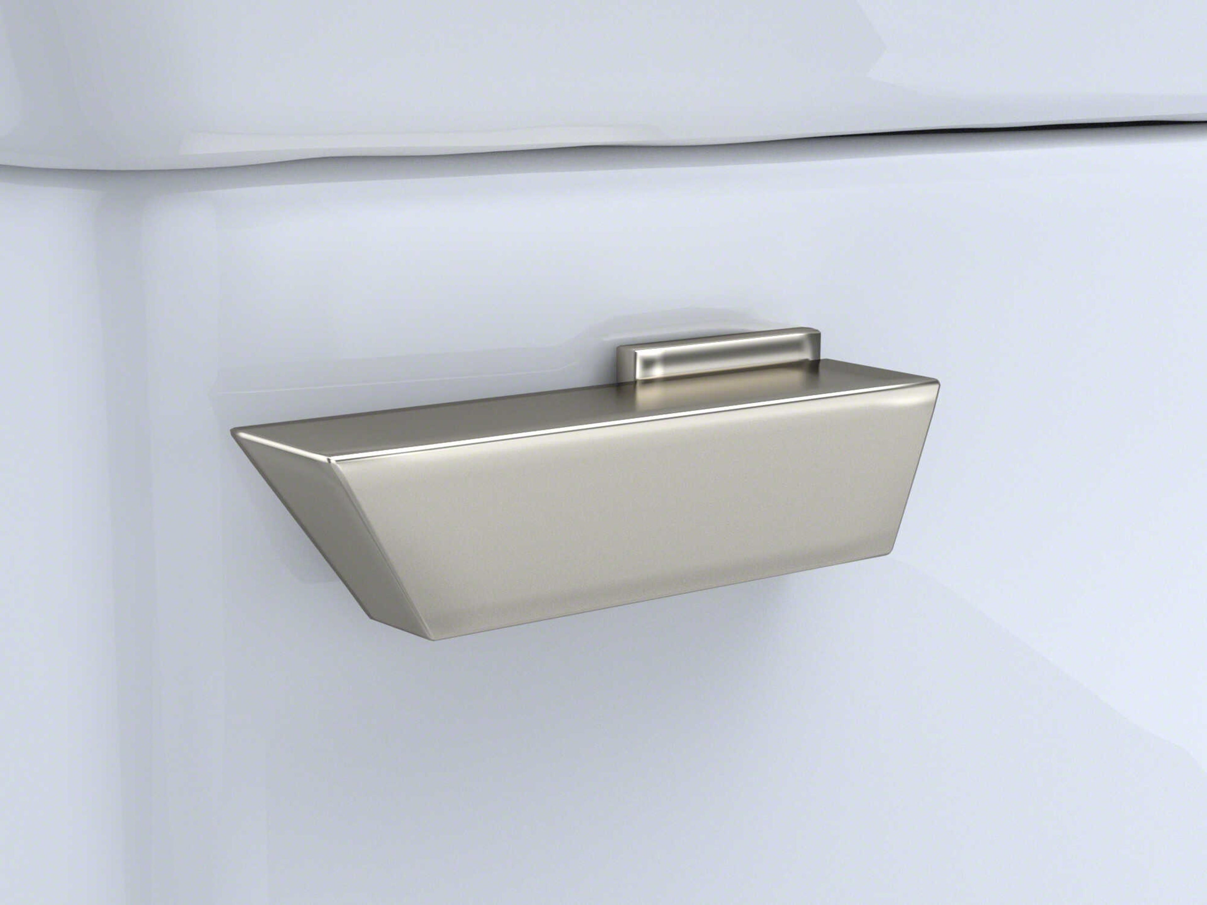Brushed Nickel Trip Lever