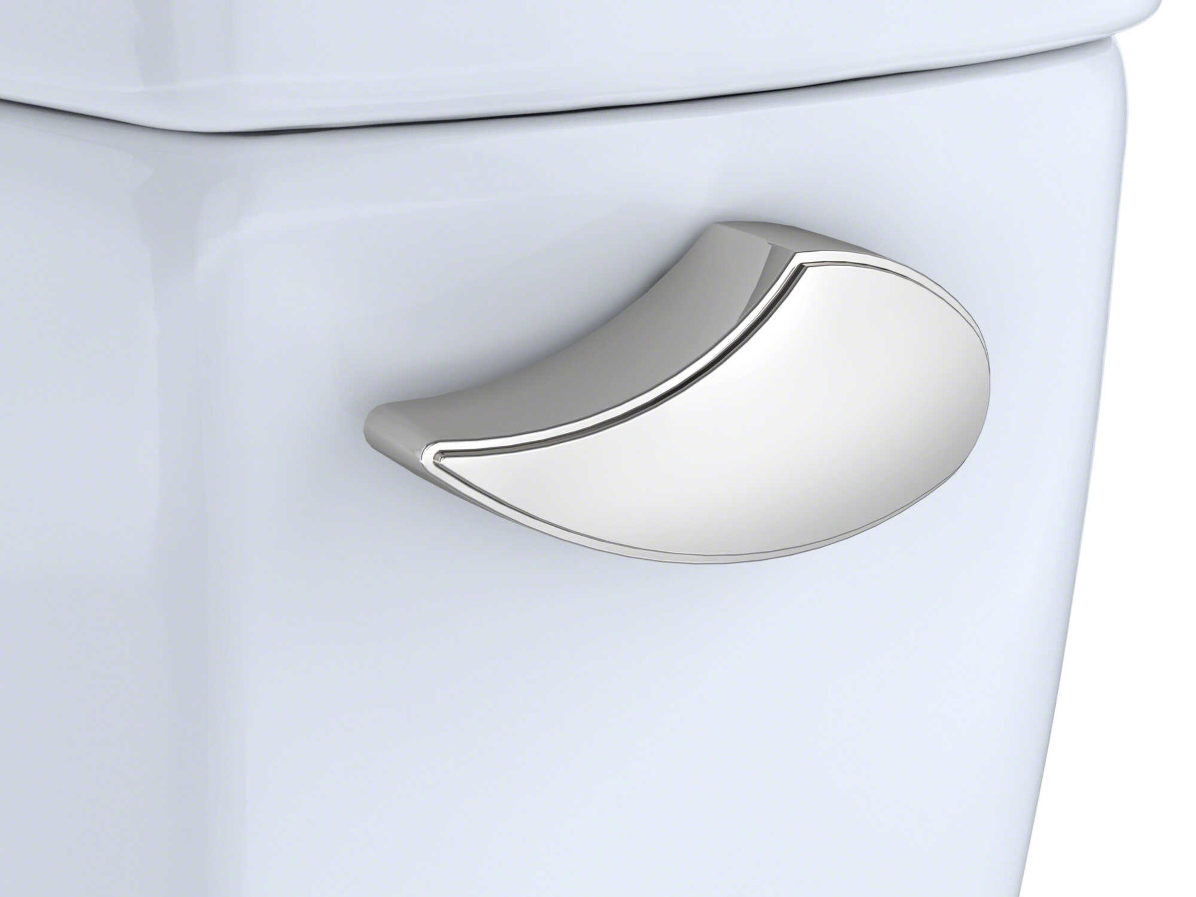 Polished Nickel Right Hand Trip Lever for Drake and Carusoe Toilet Tank