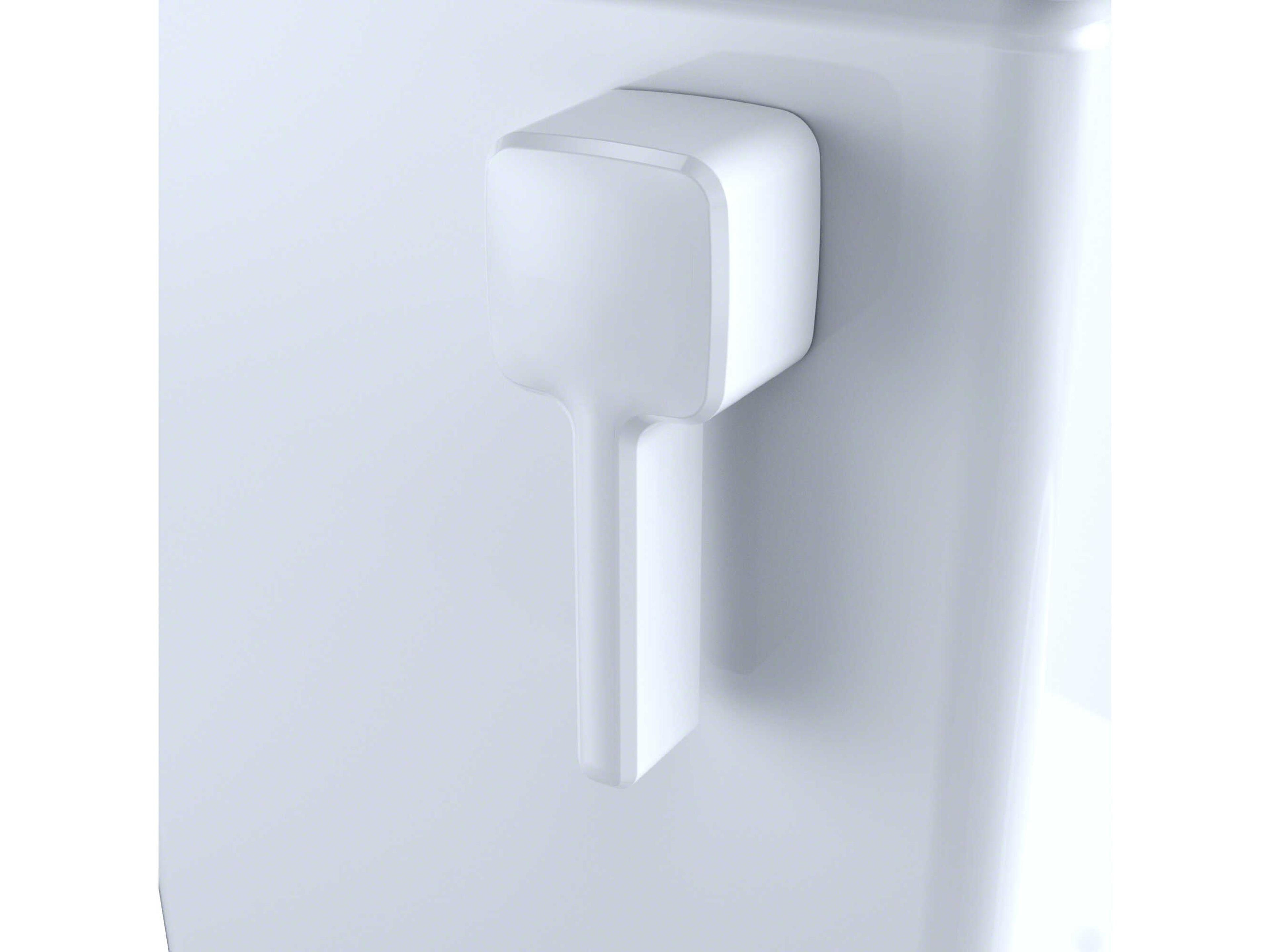 Left Hand Trip Lever with Spud and Mounting Nut